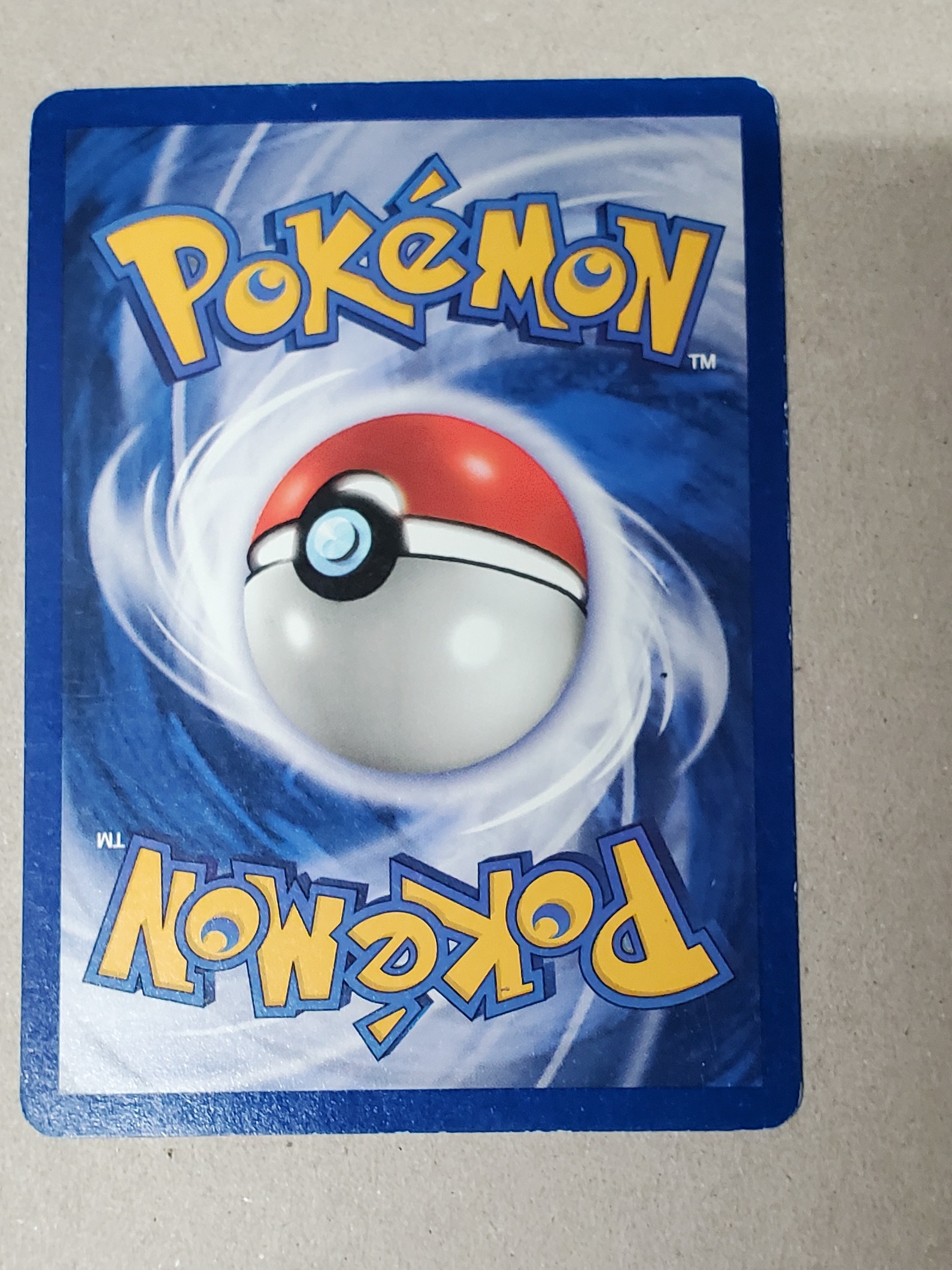 Card back