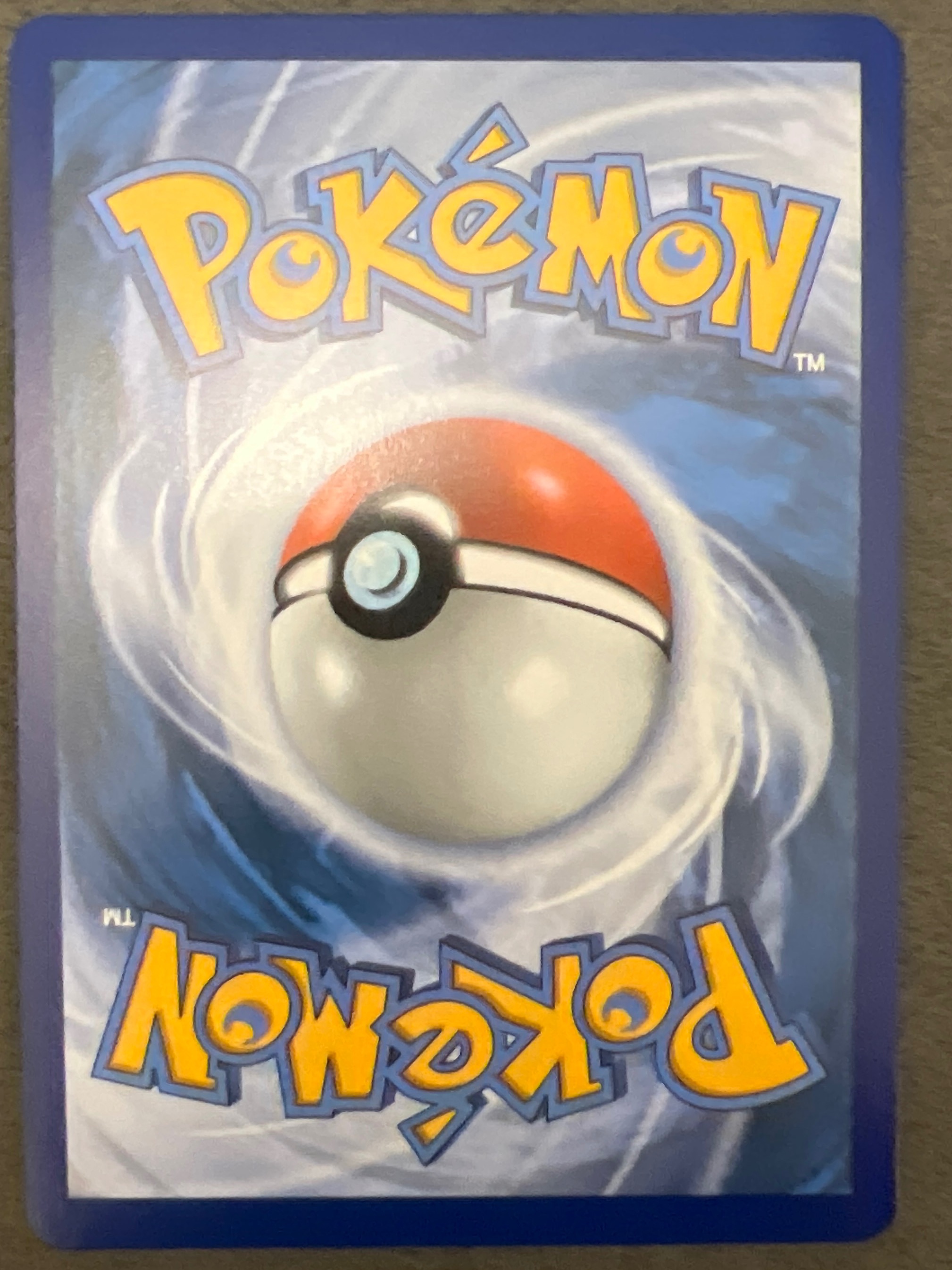 Card back