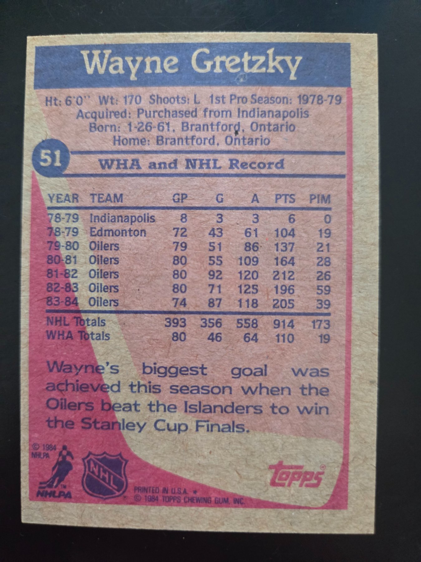 Card back
