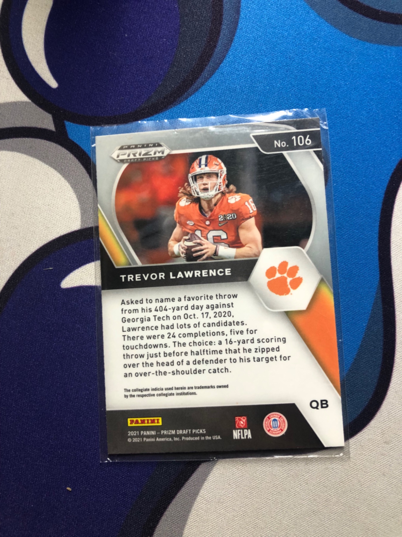 Card back