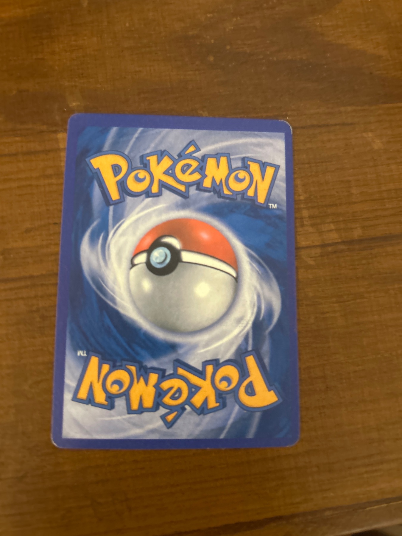 Card back