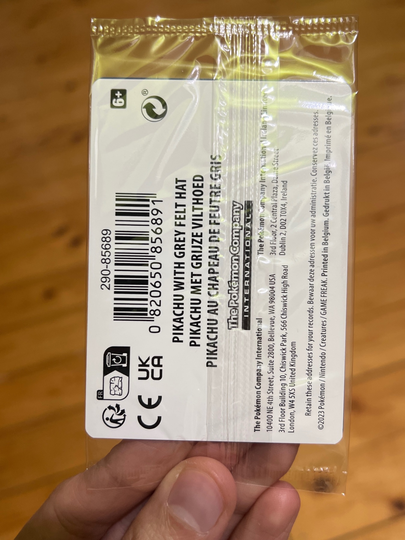 Card back