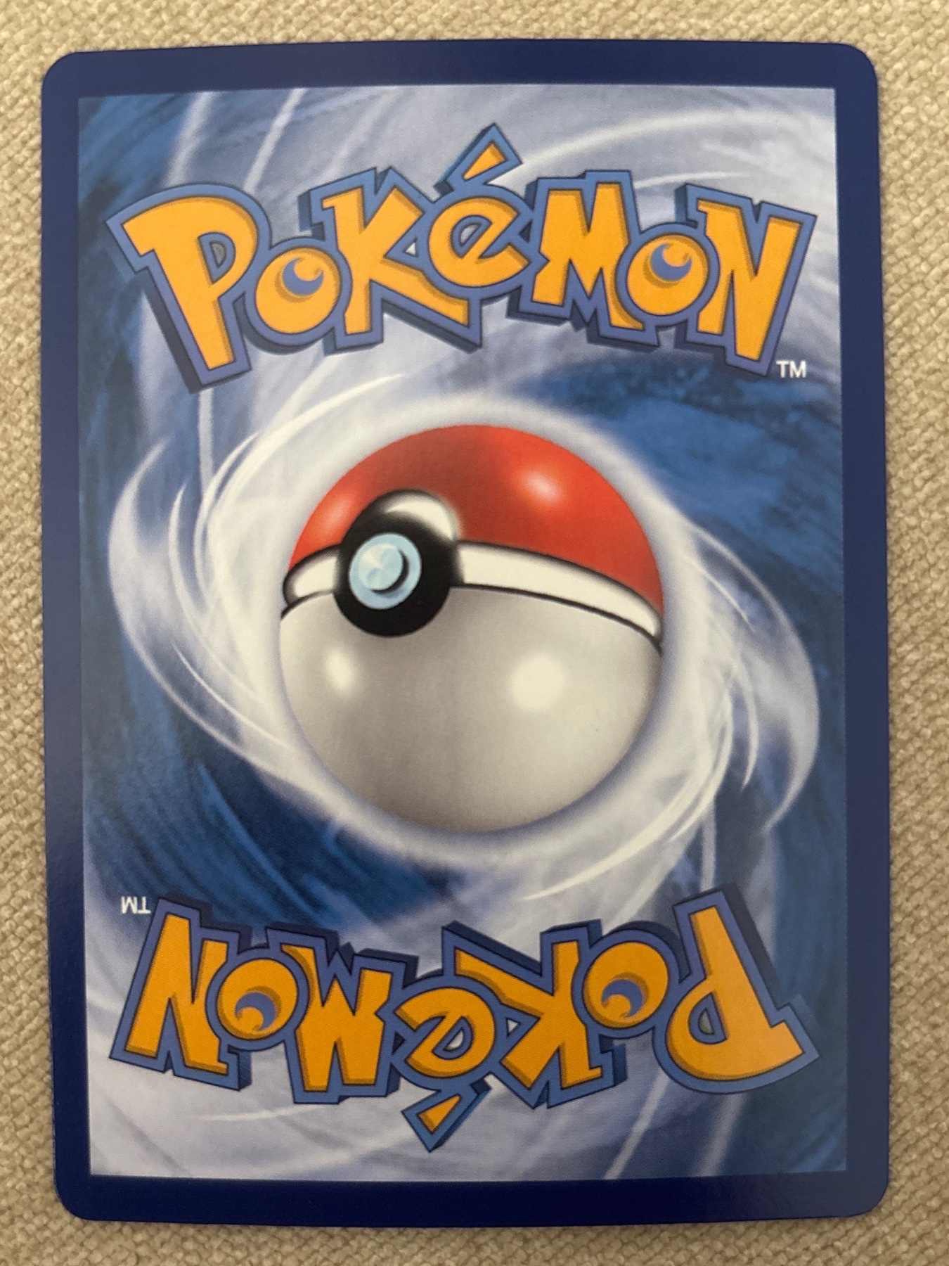 Card back