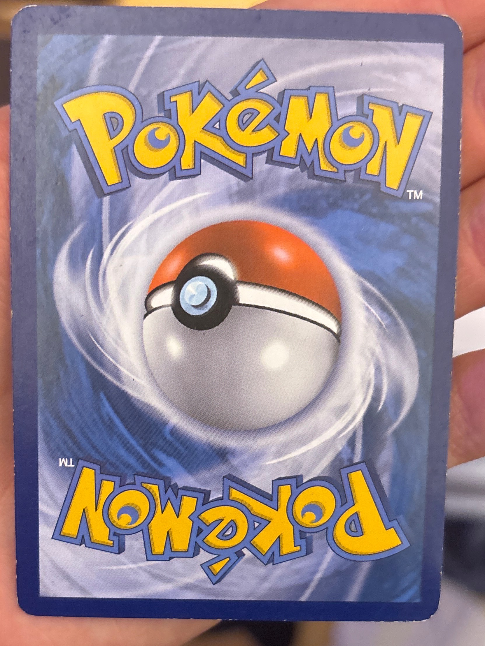 Card back
