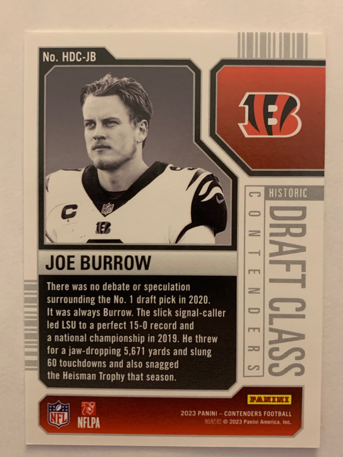 Card back