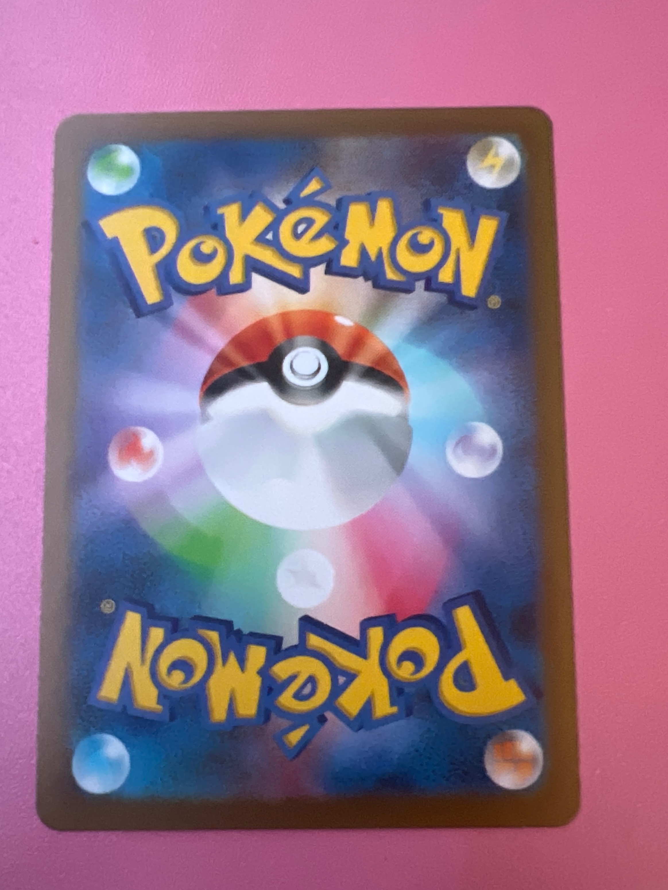 Card back