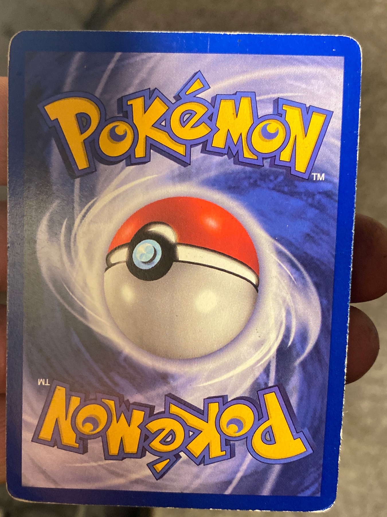 Card back