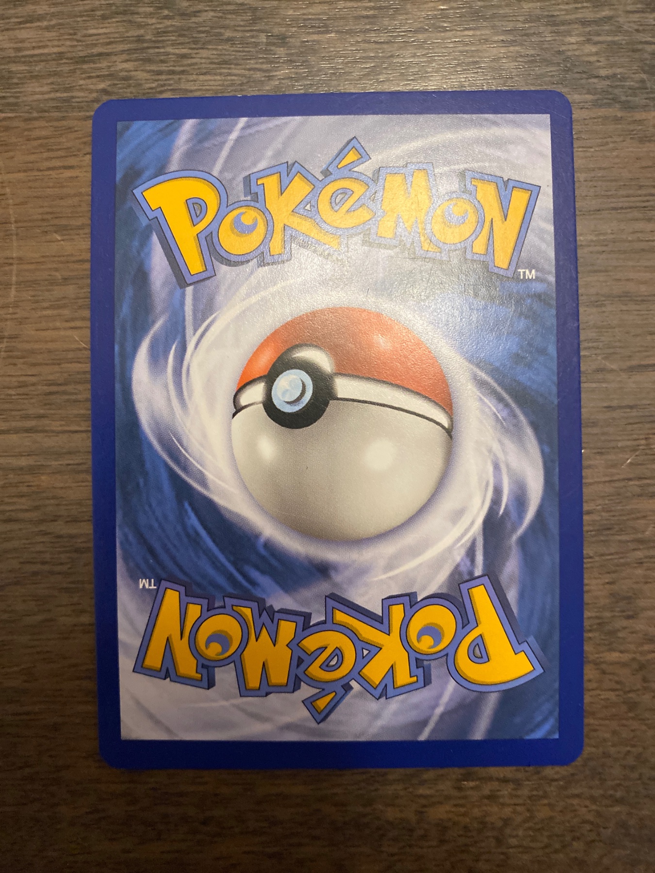 Card back