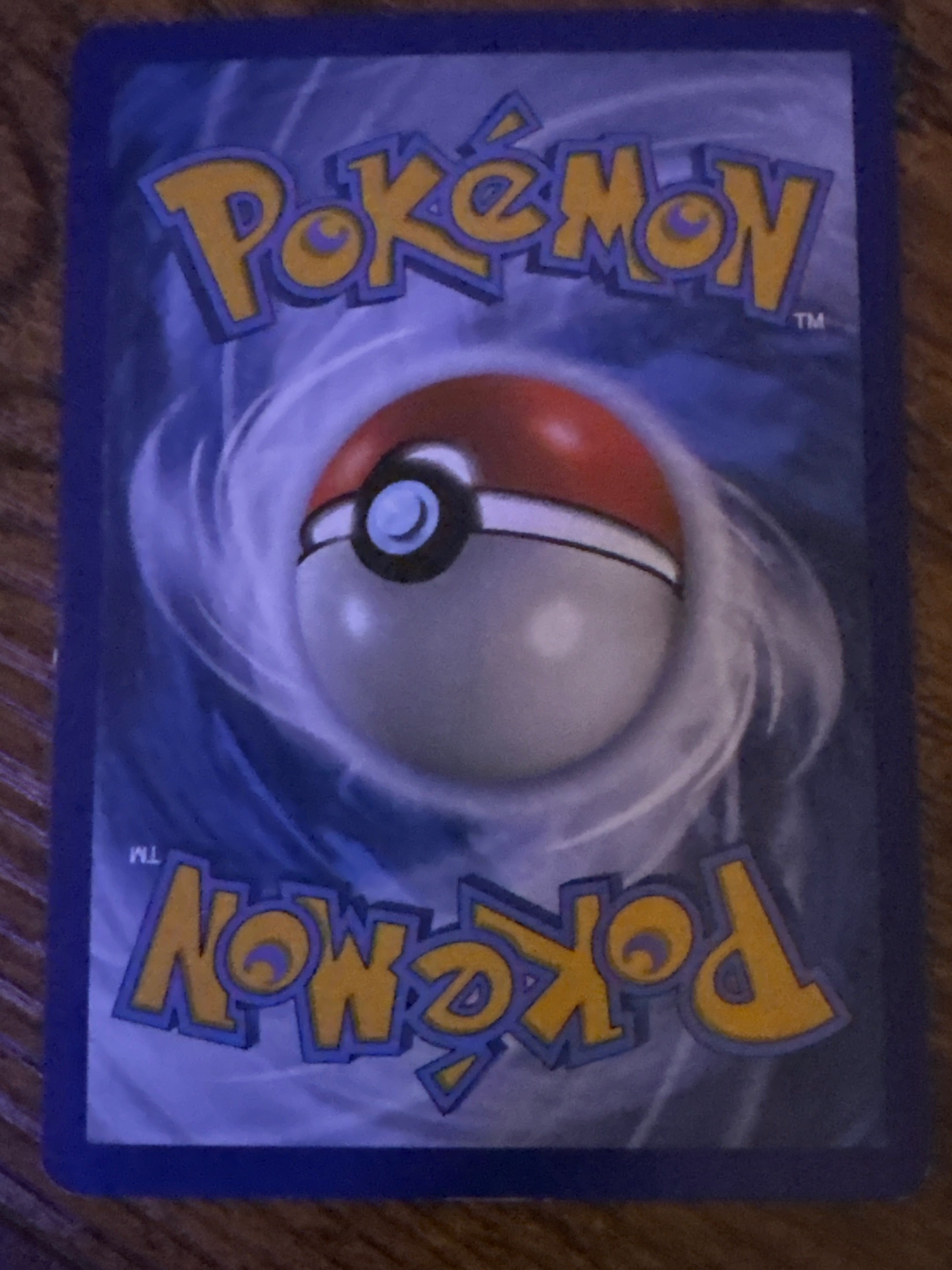 Card back