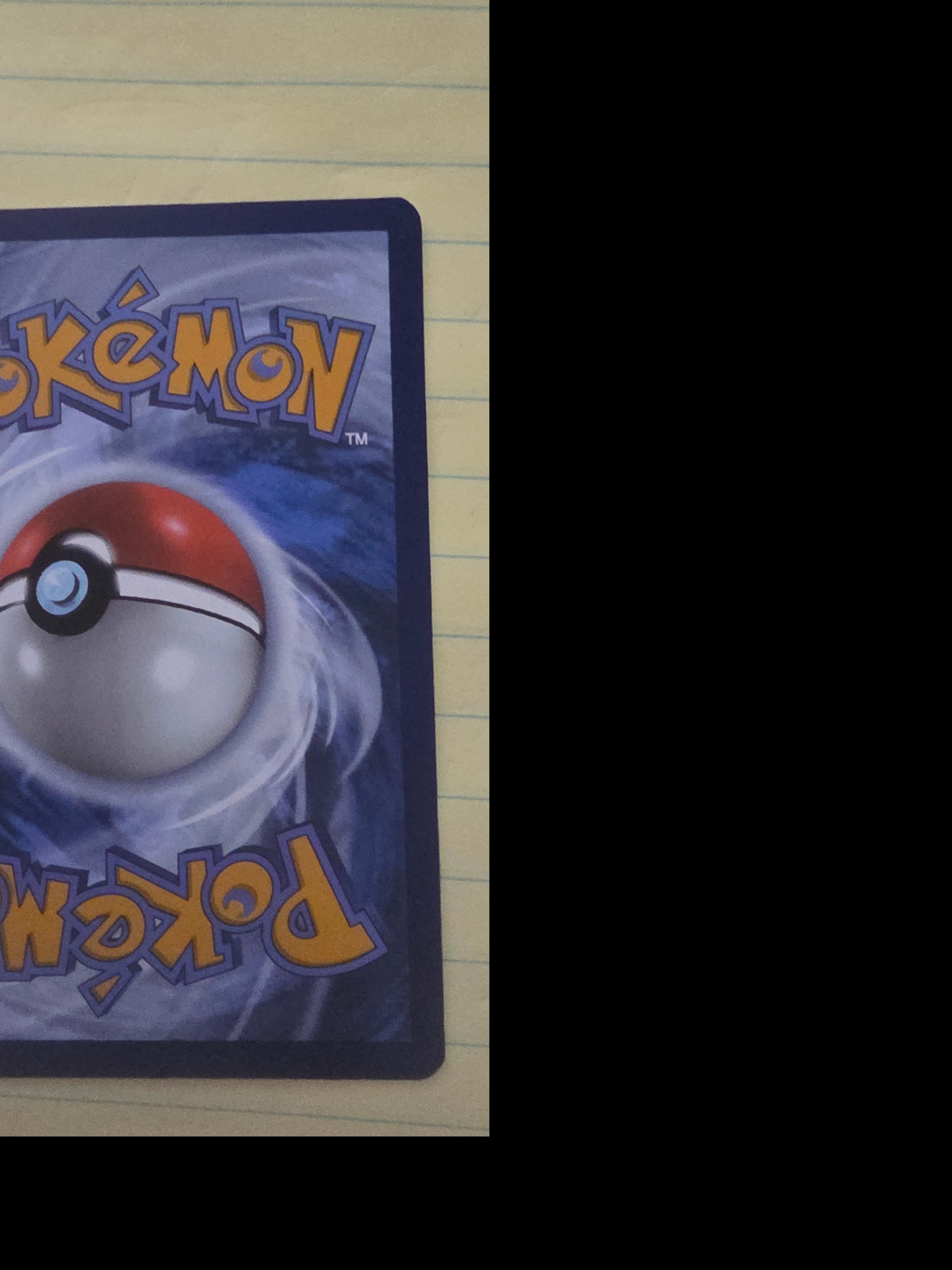 Card back