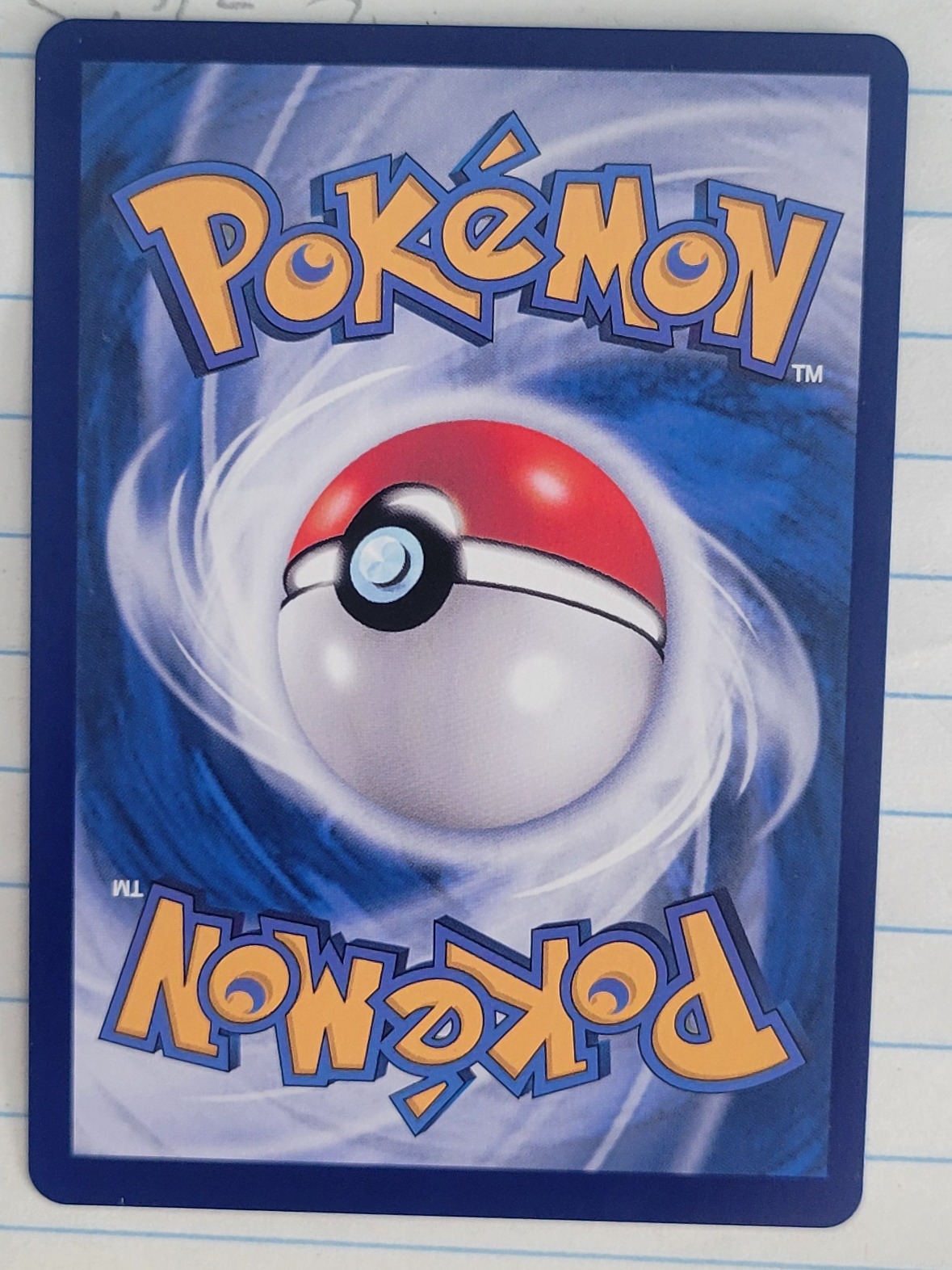 Card back
