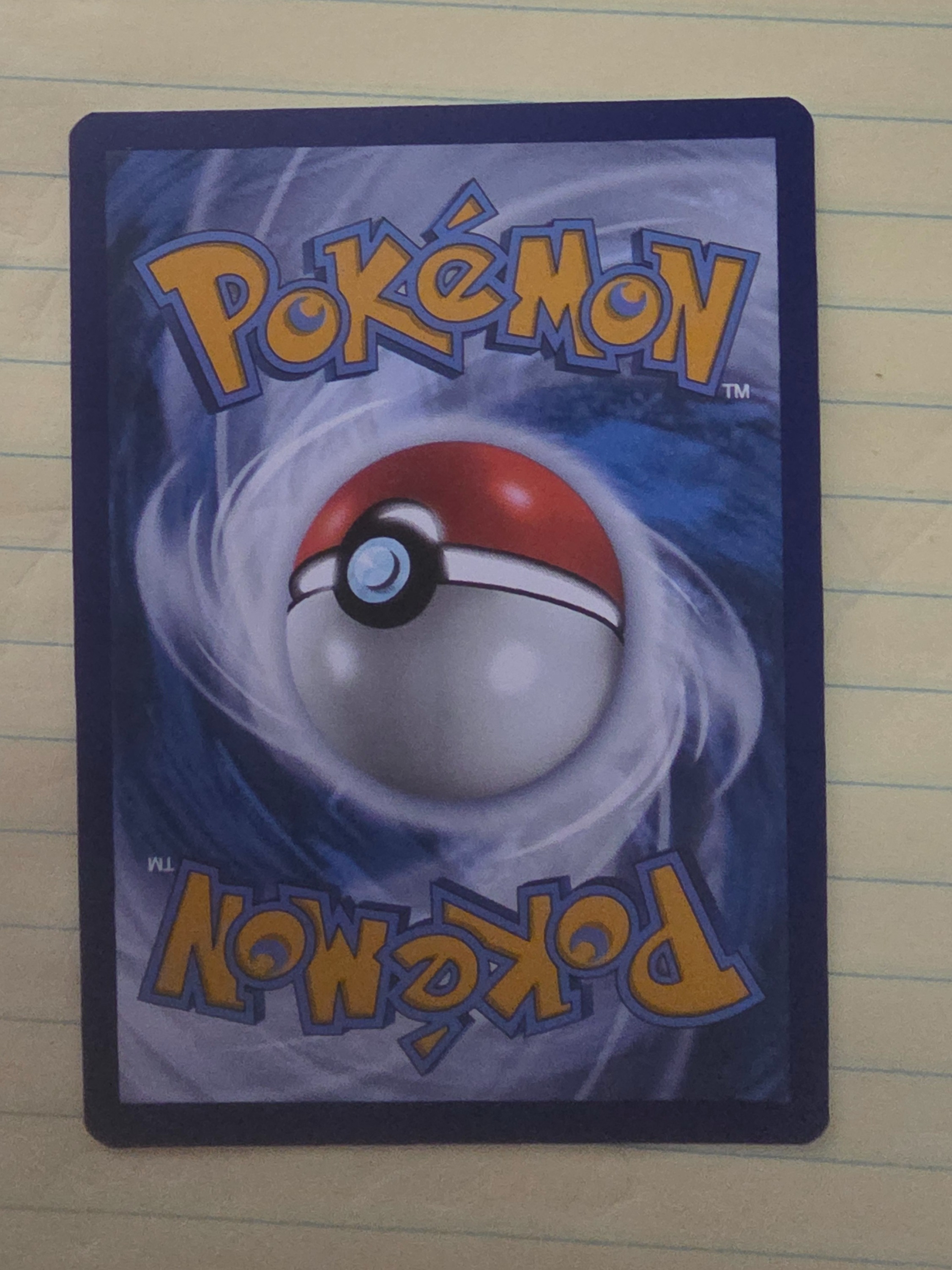 Card back