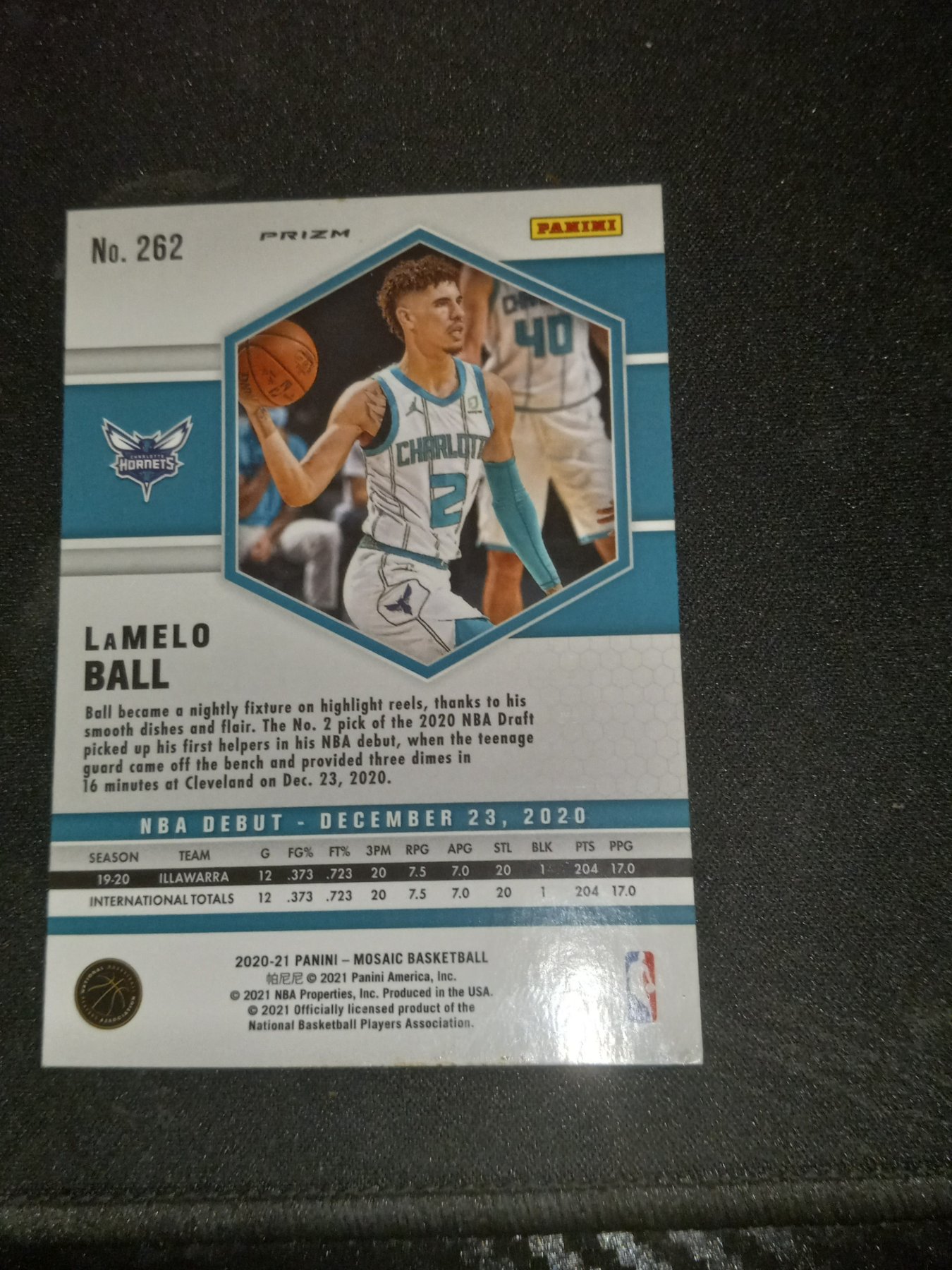 Card back