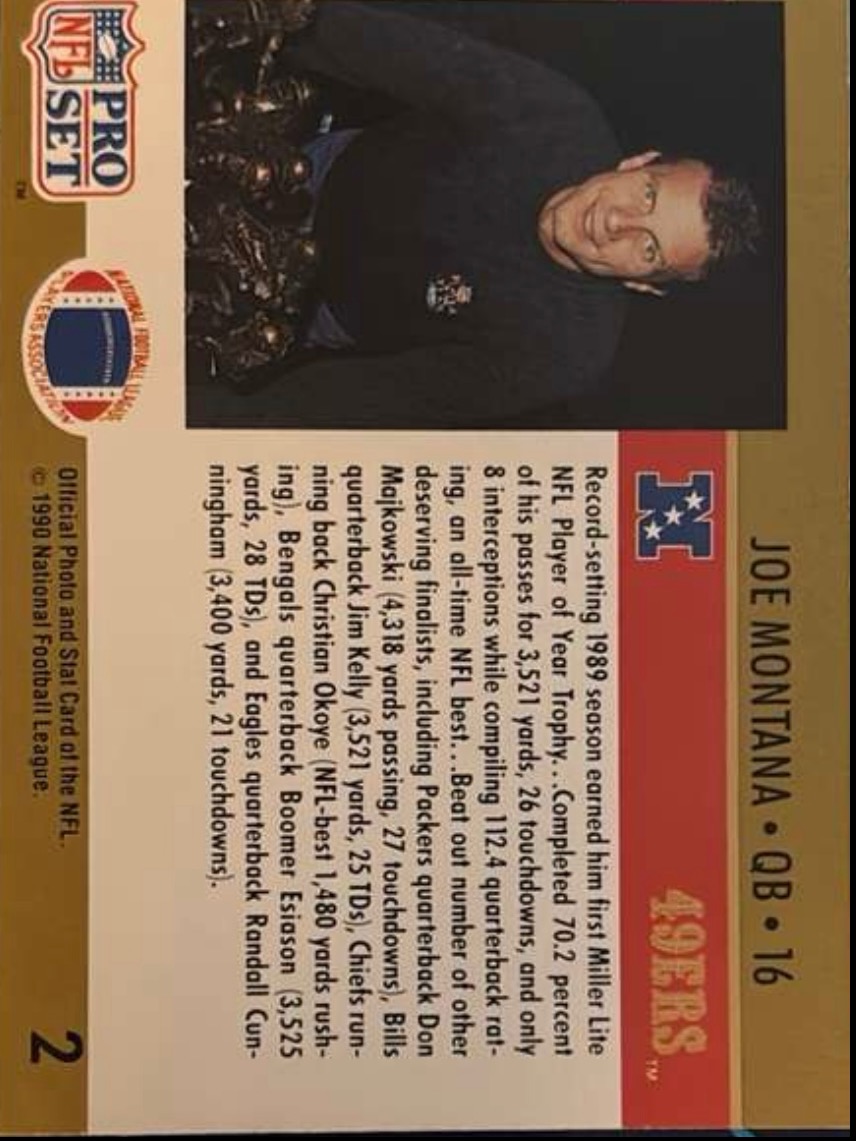 Card back