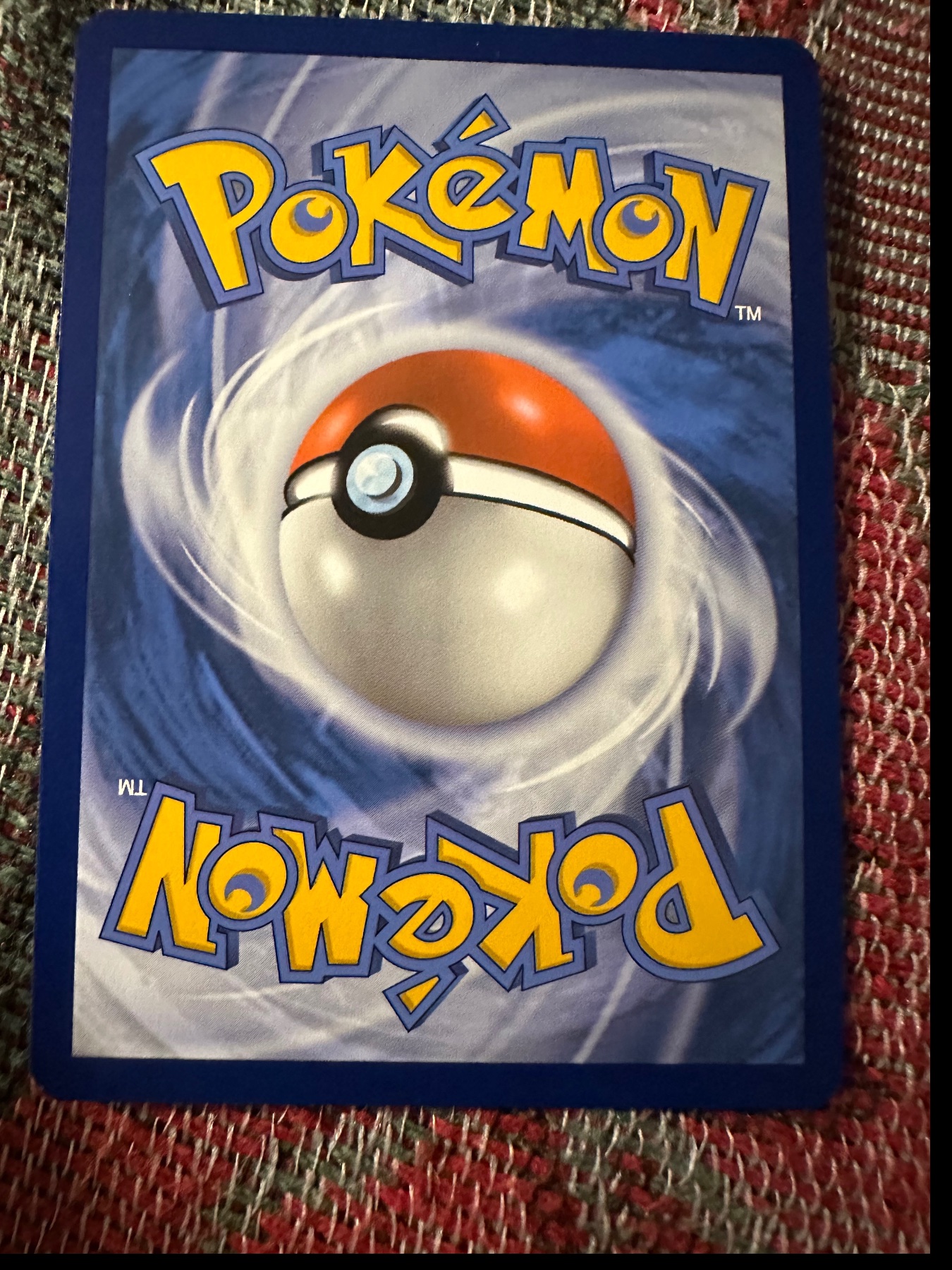 Card back