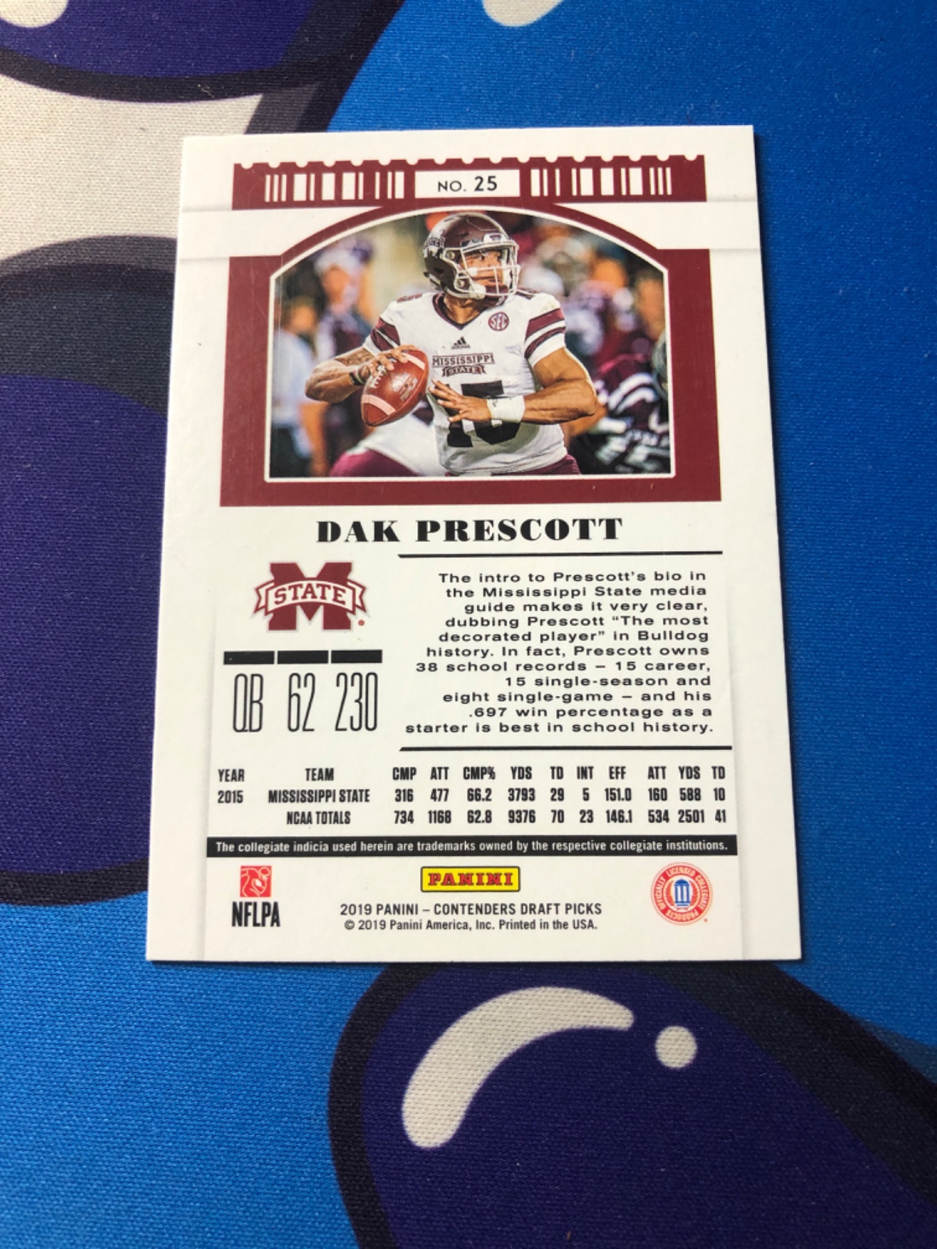 Card back