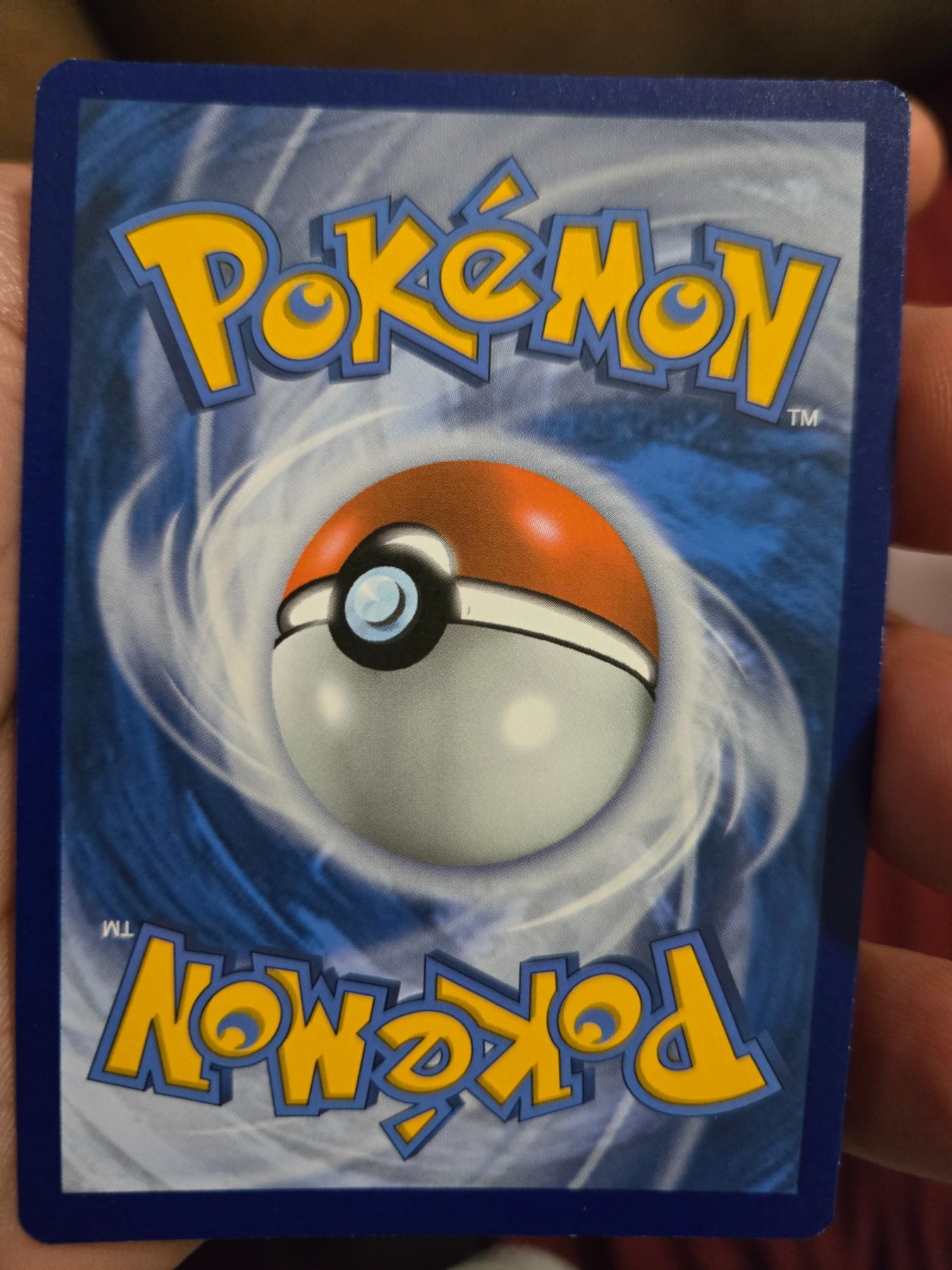 Card back