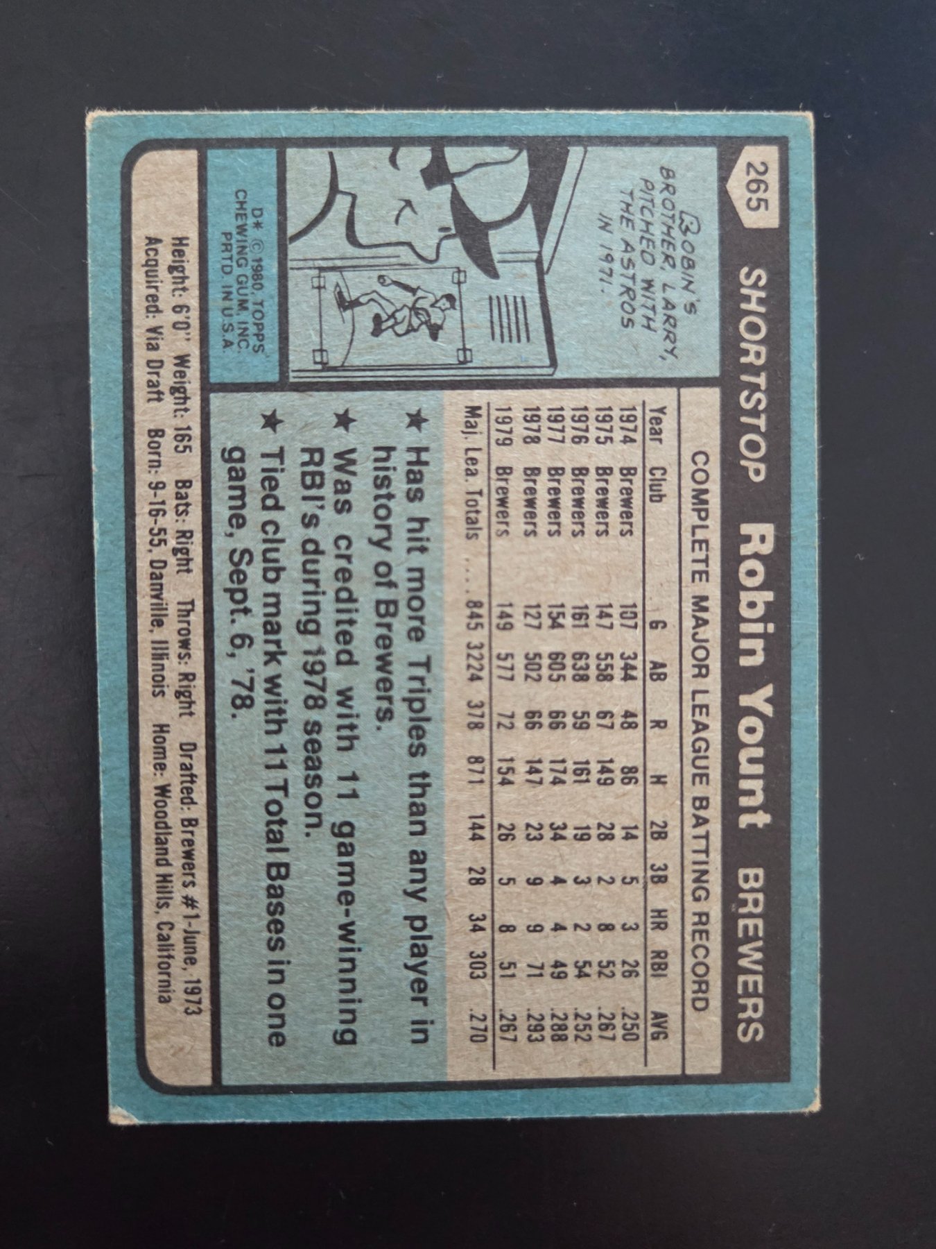 Card back