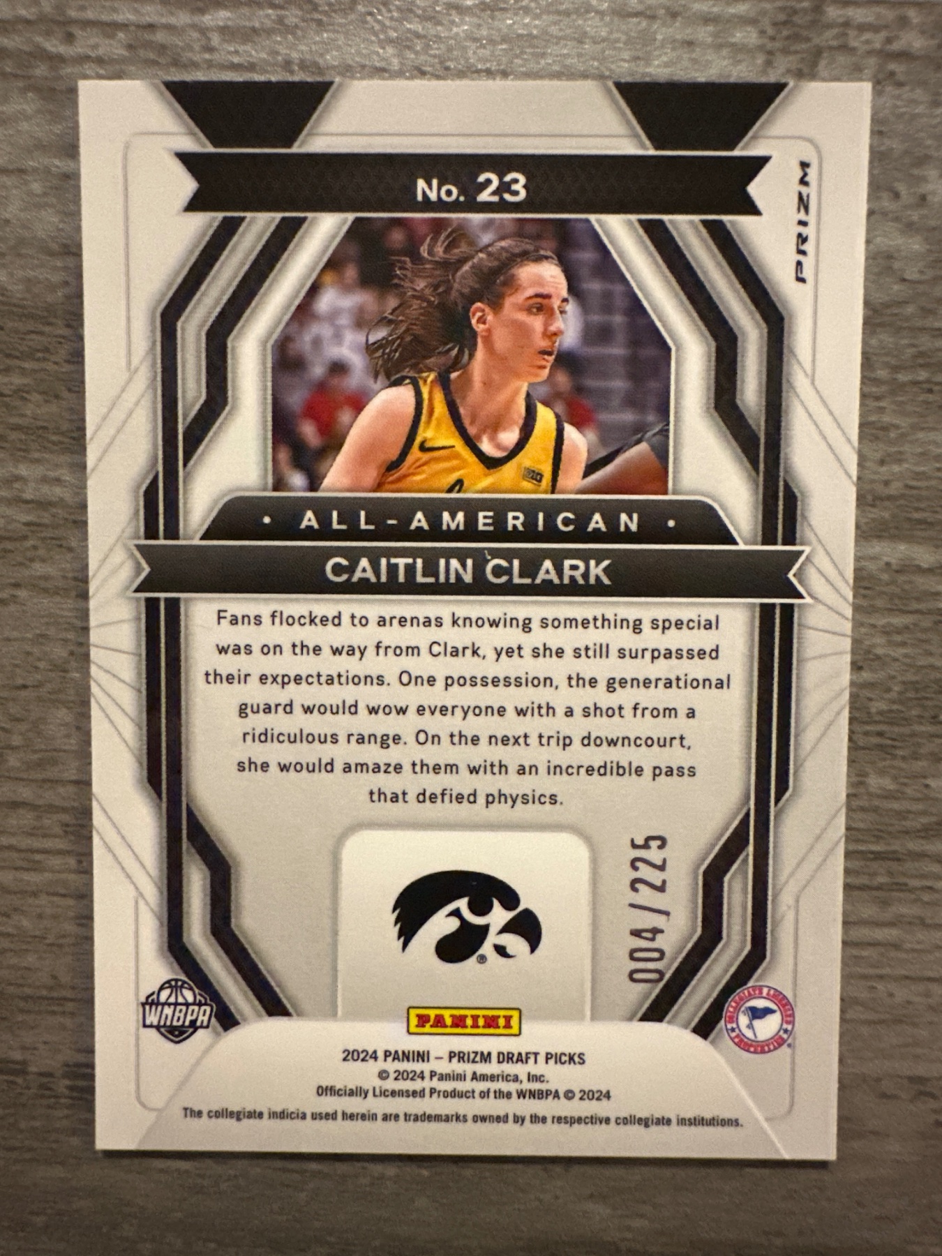 Card back