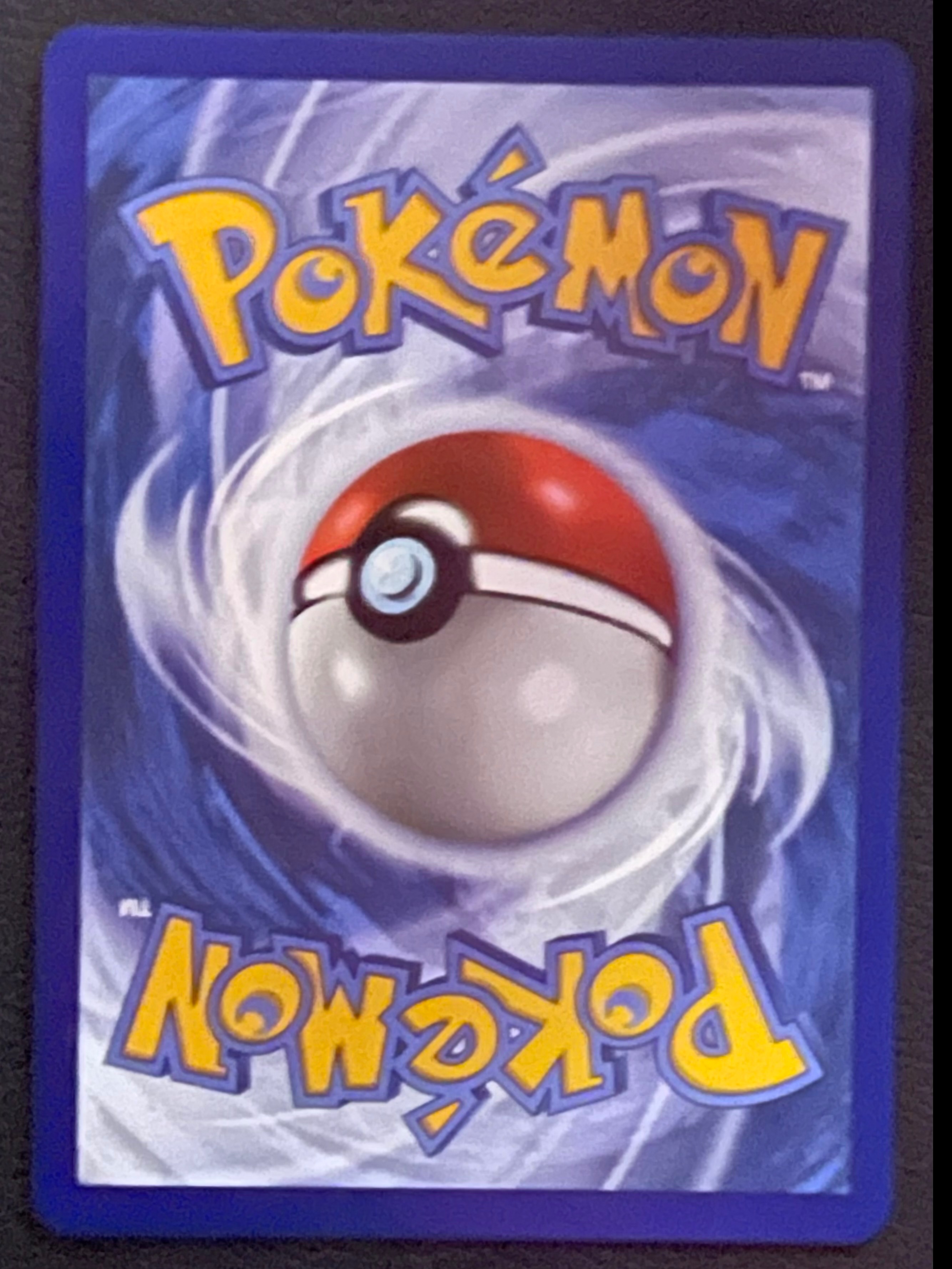 Card back