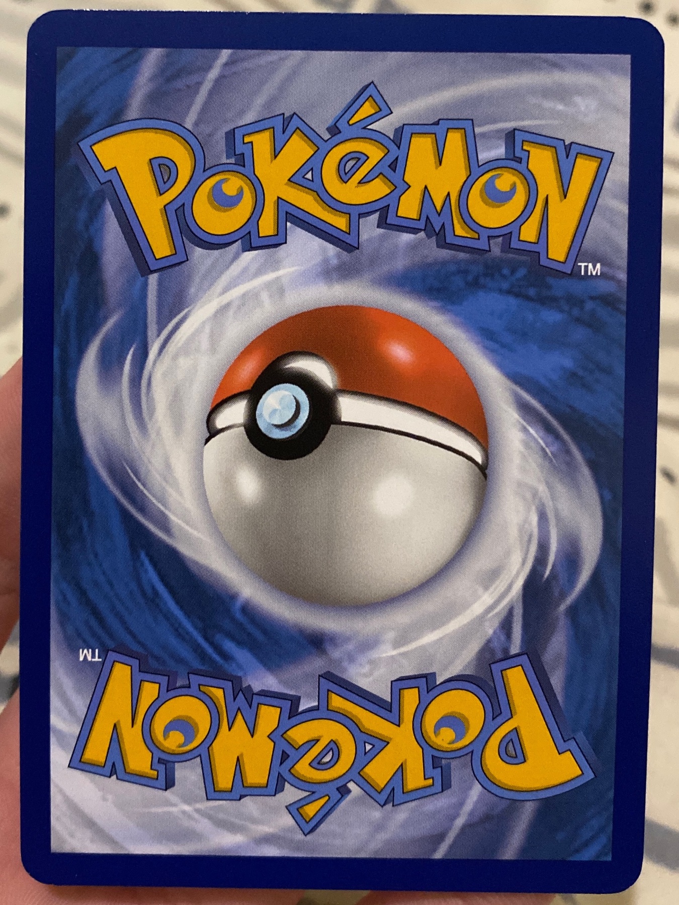 Card back