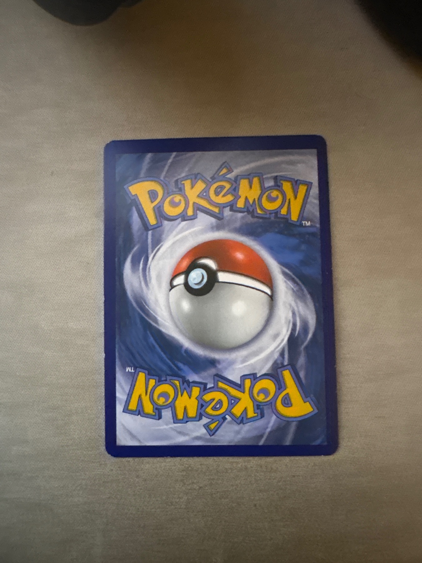 Card back