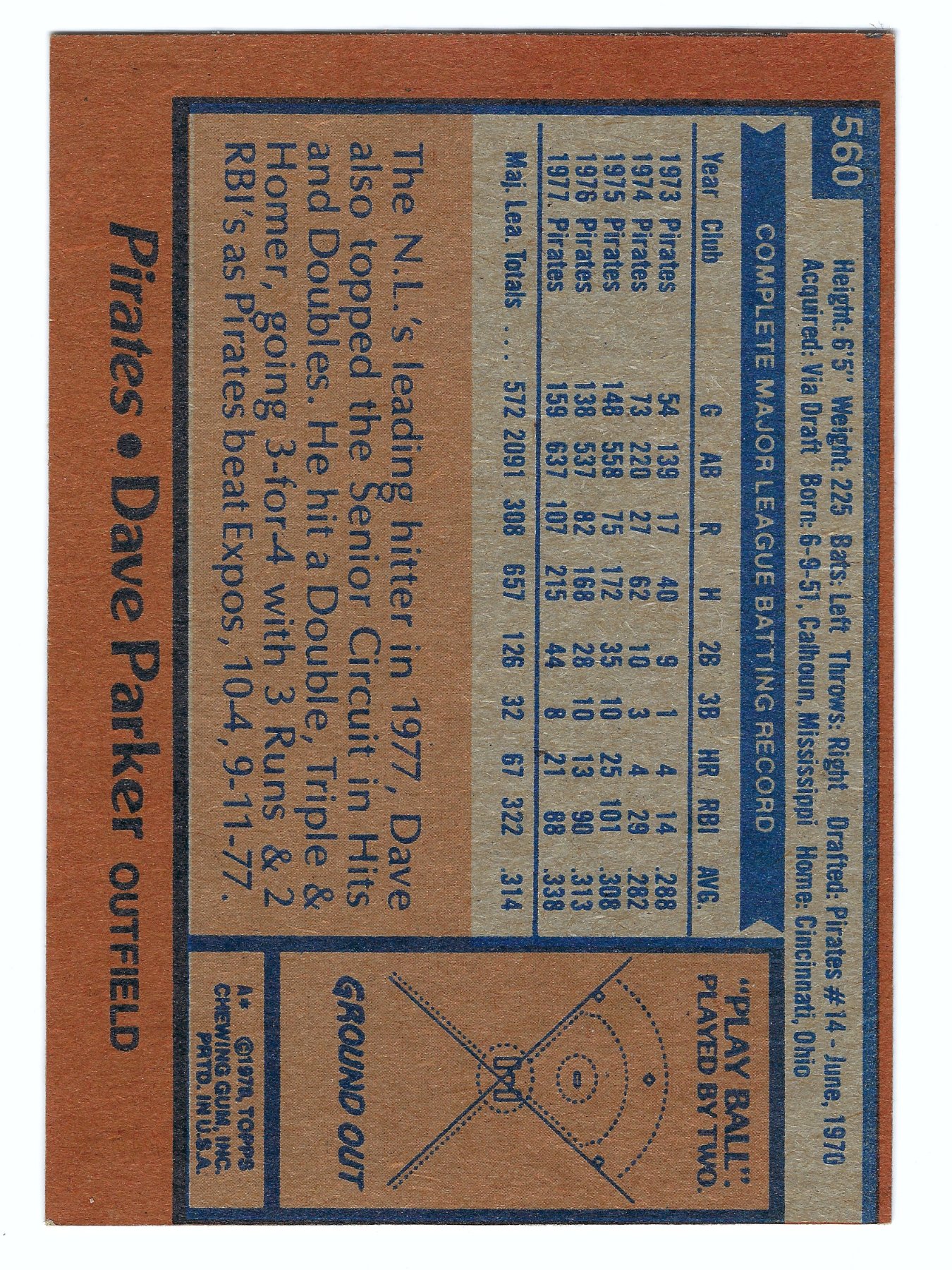 Card back