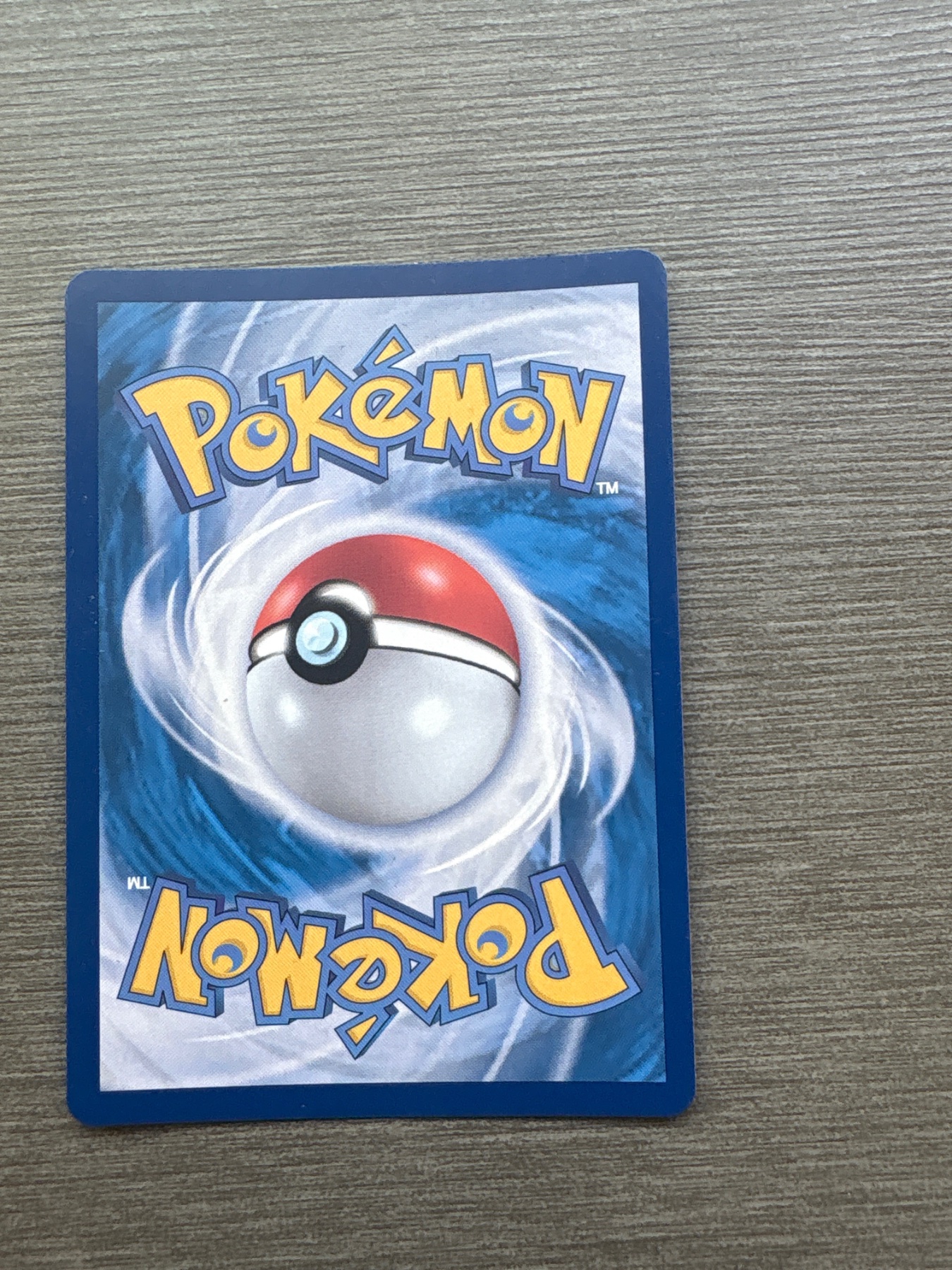 Card back