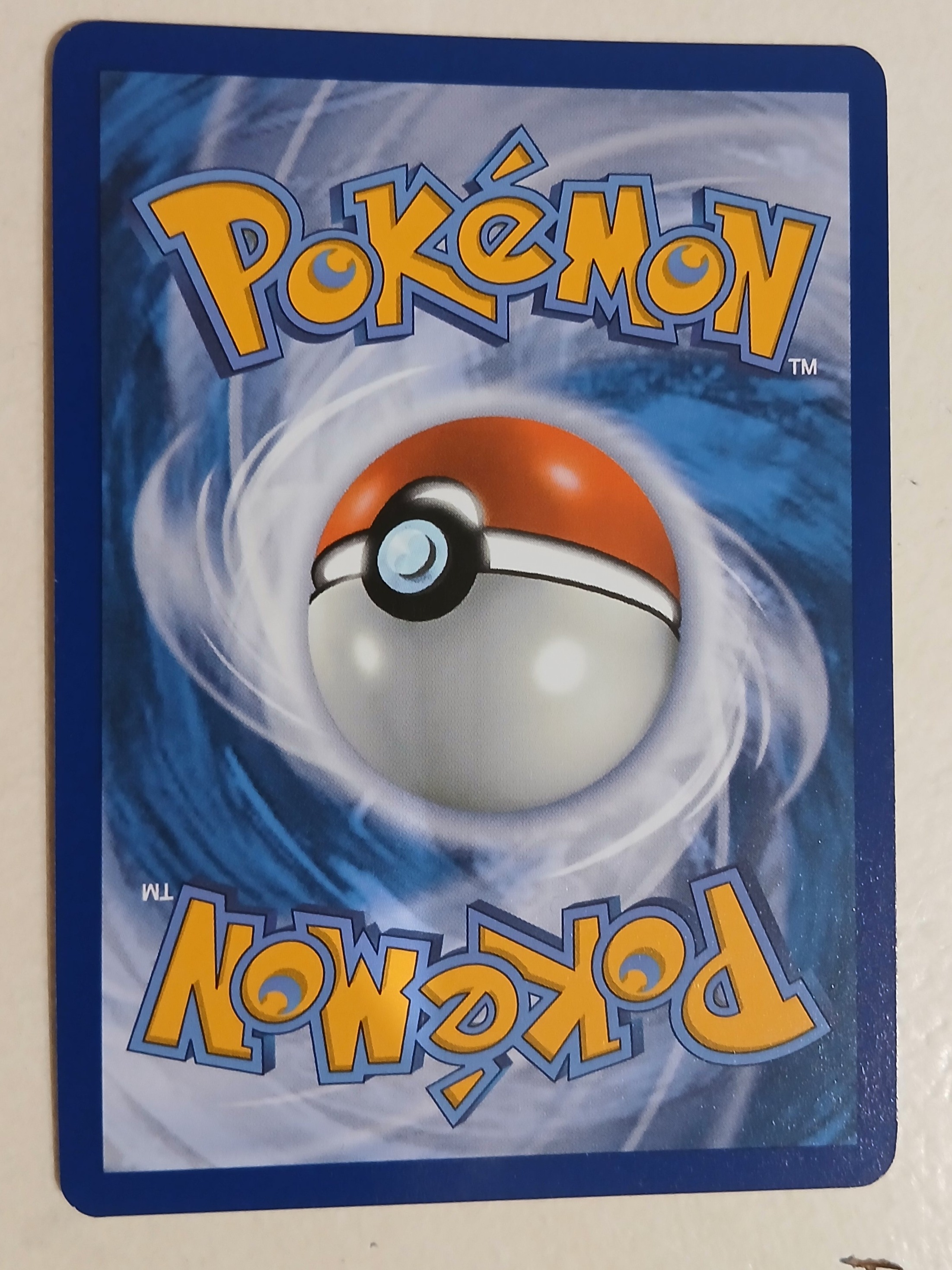 Card back