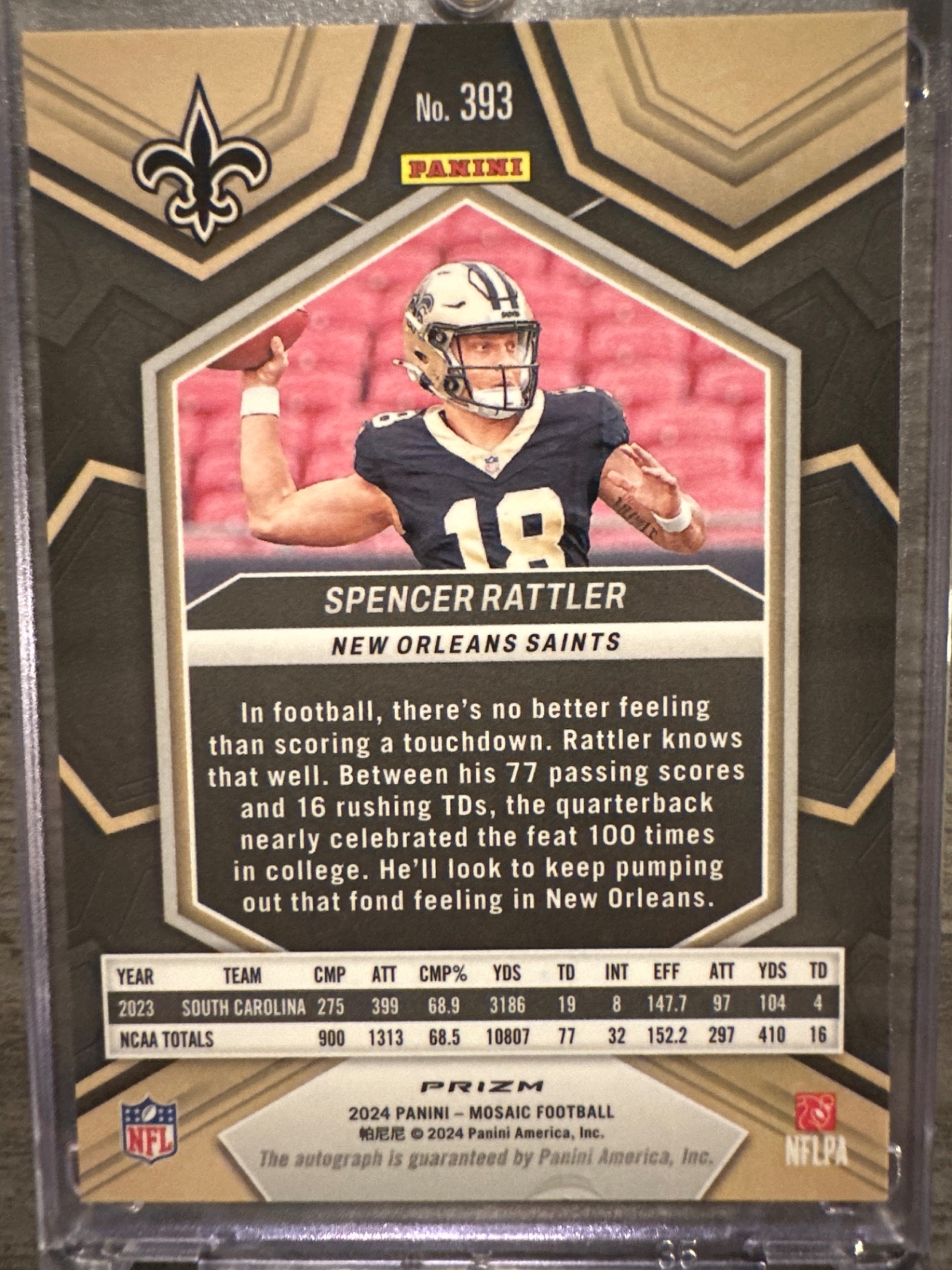 Card back