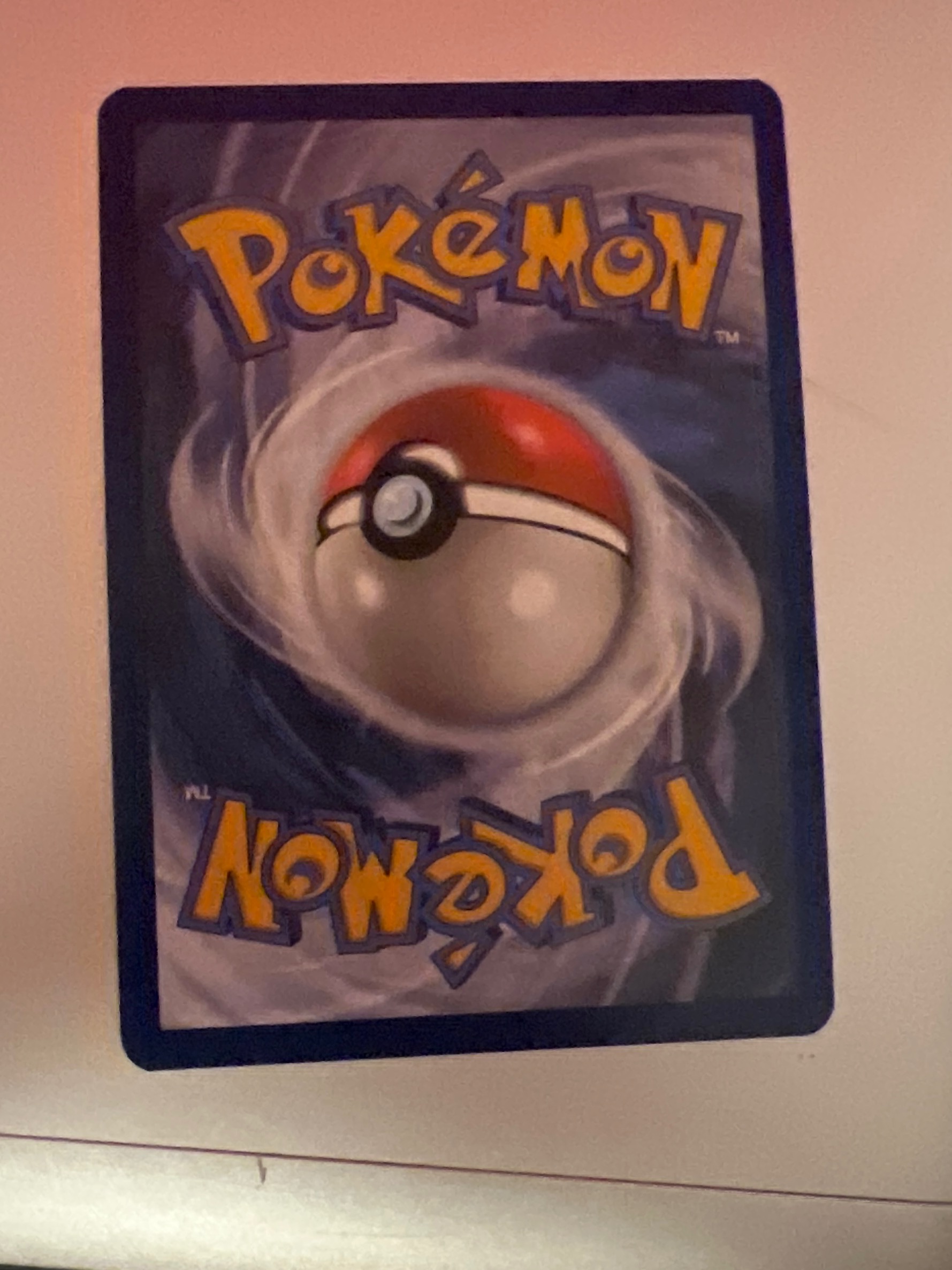 Card back