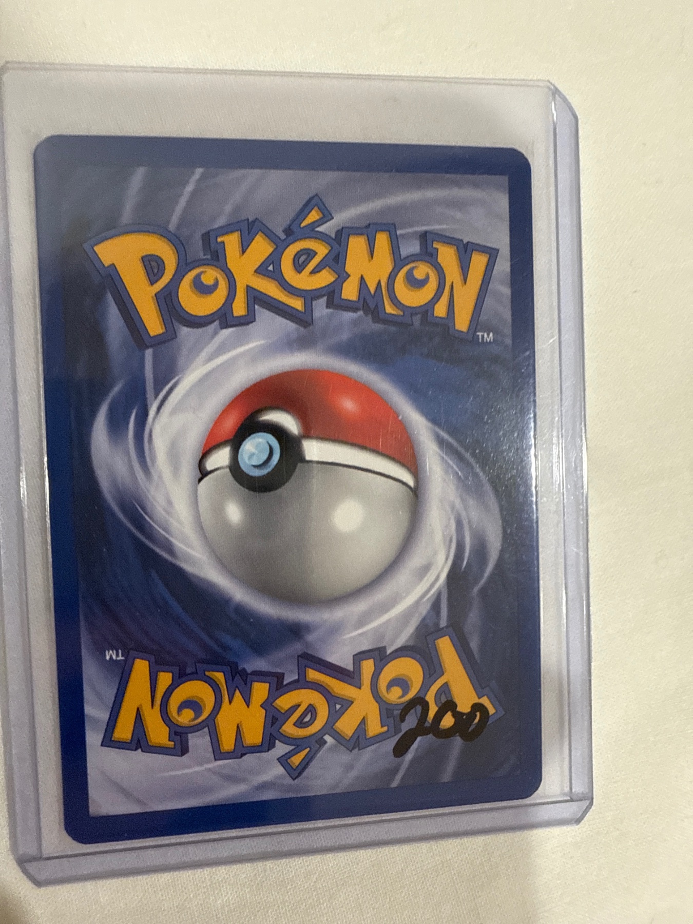 Card back