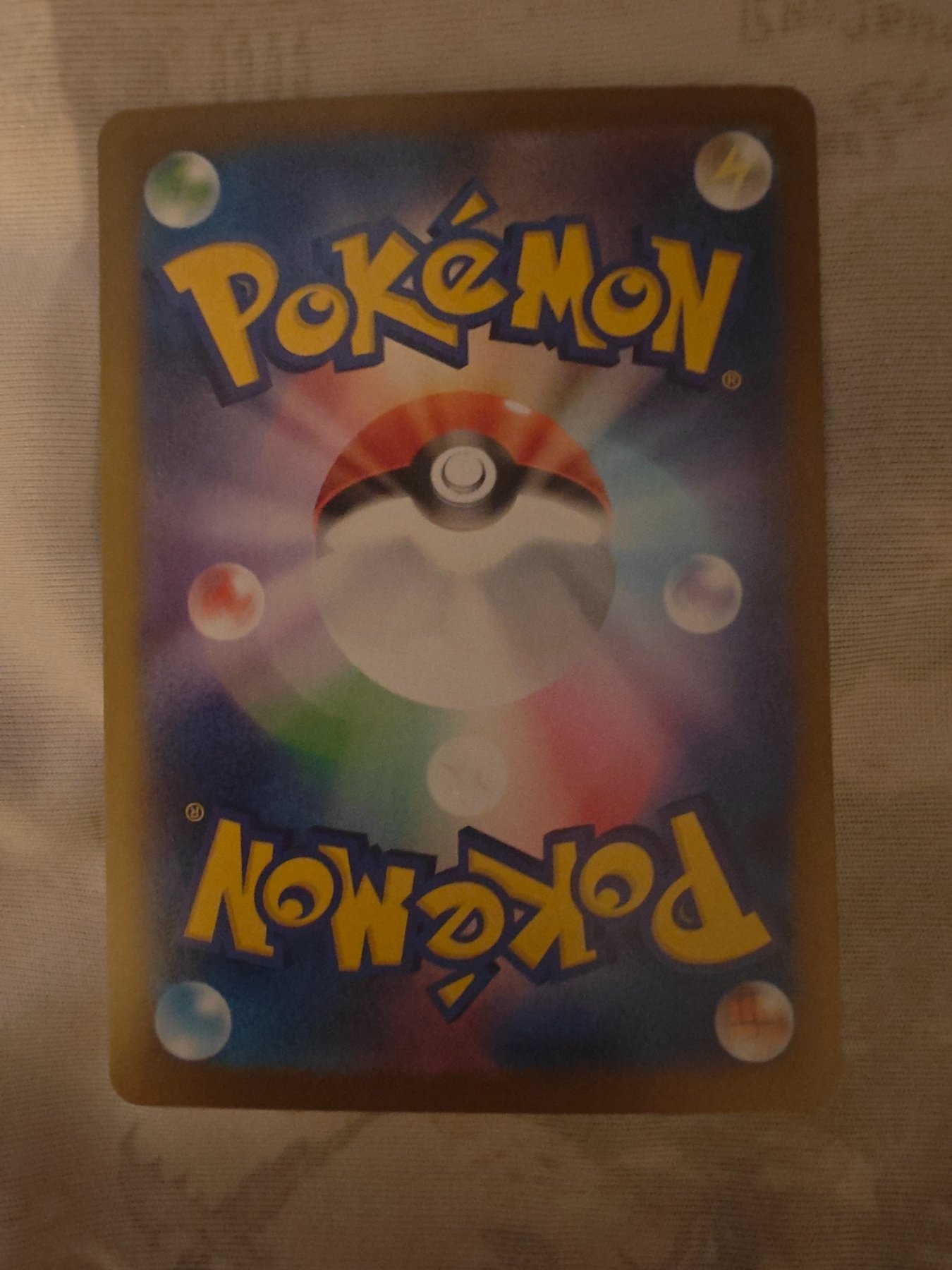 Card back