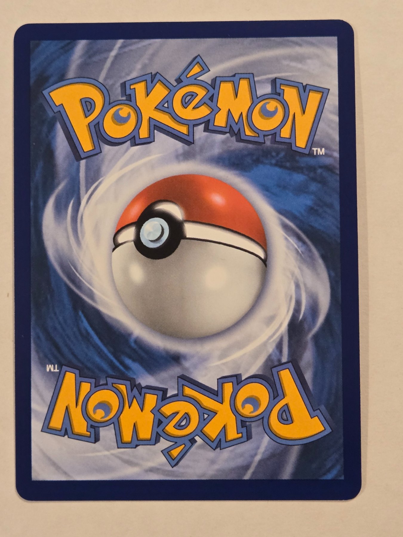 Card back