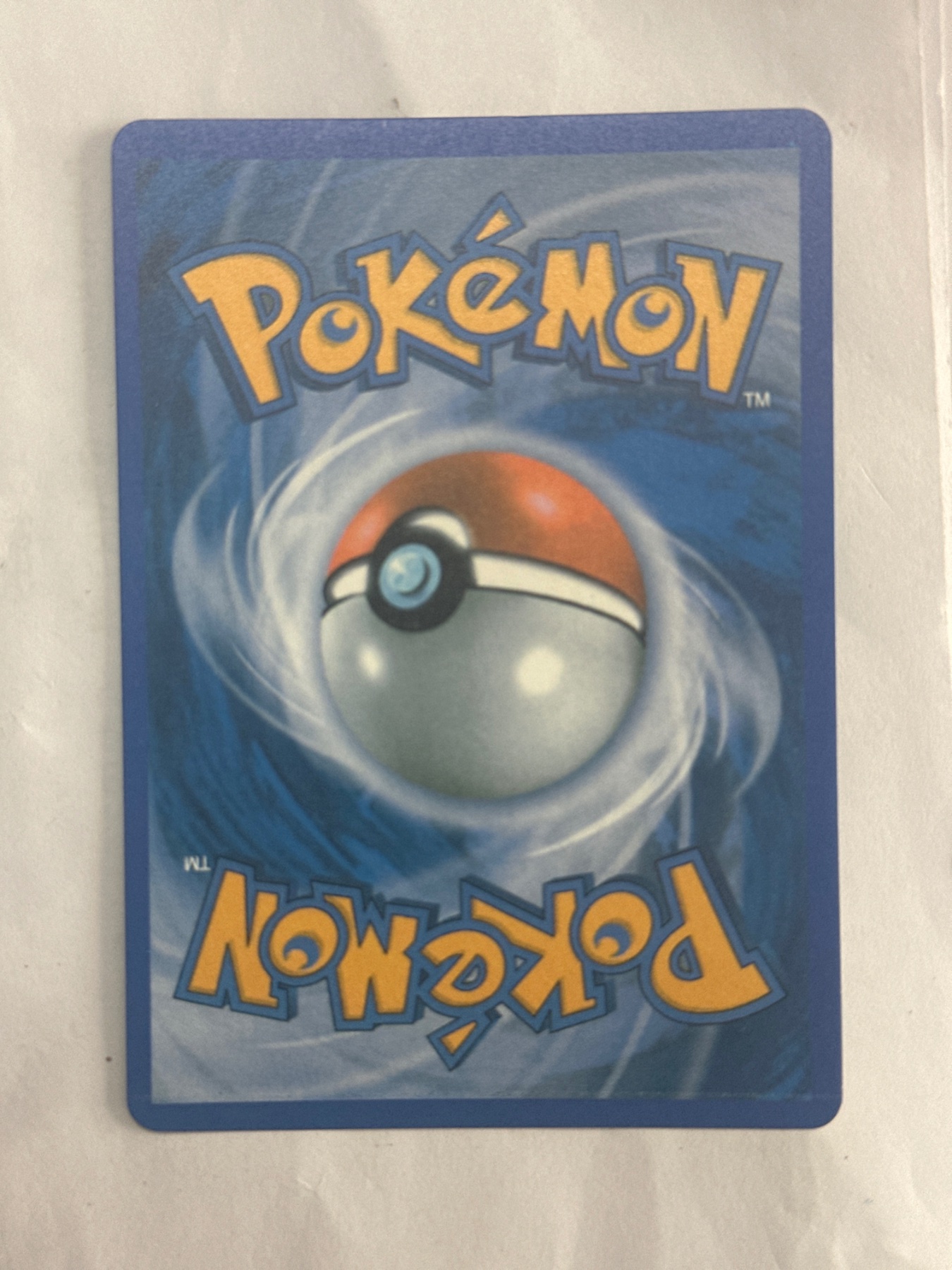 Card back
