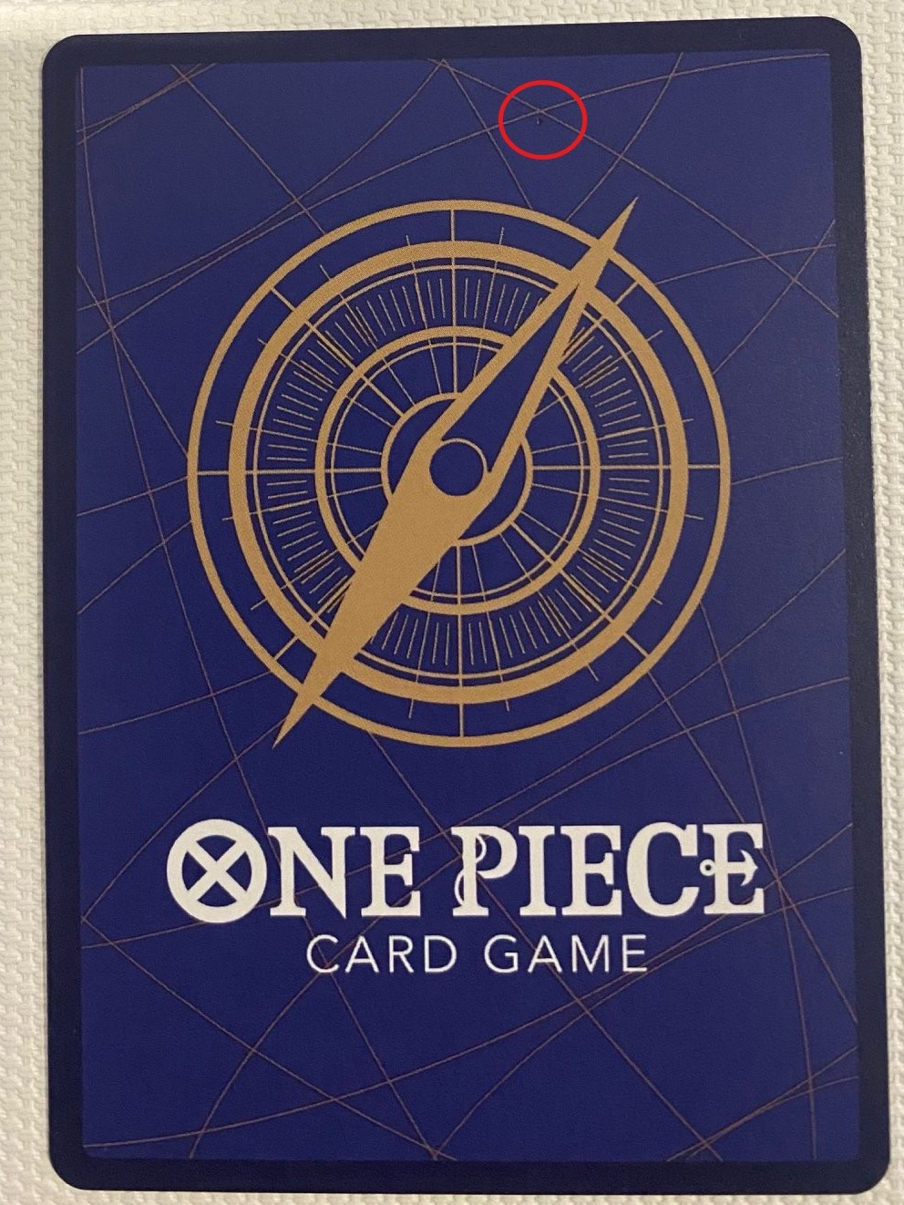 Card back