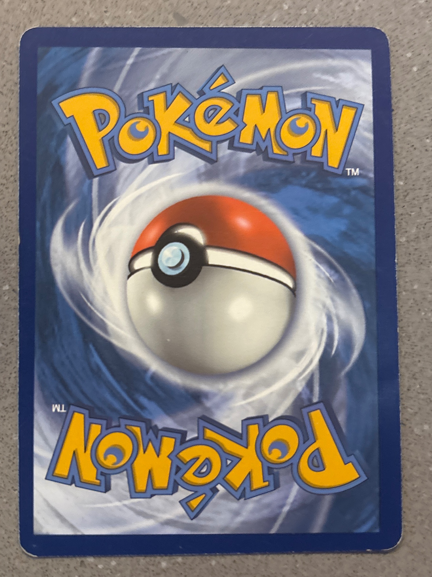 Card back