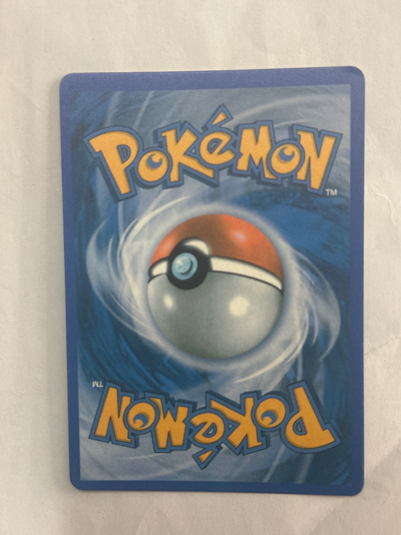 Card back