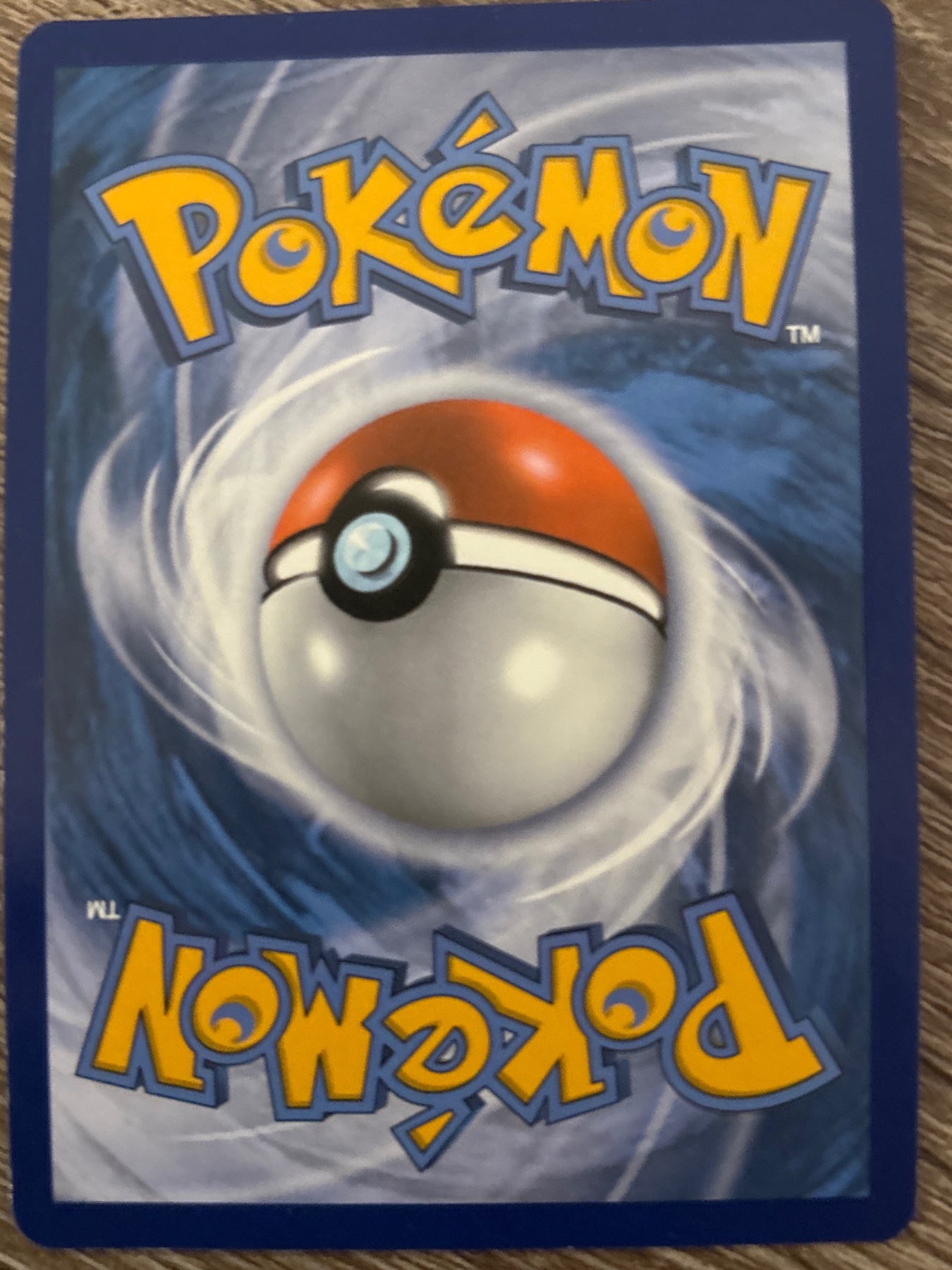Card back