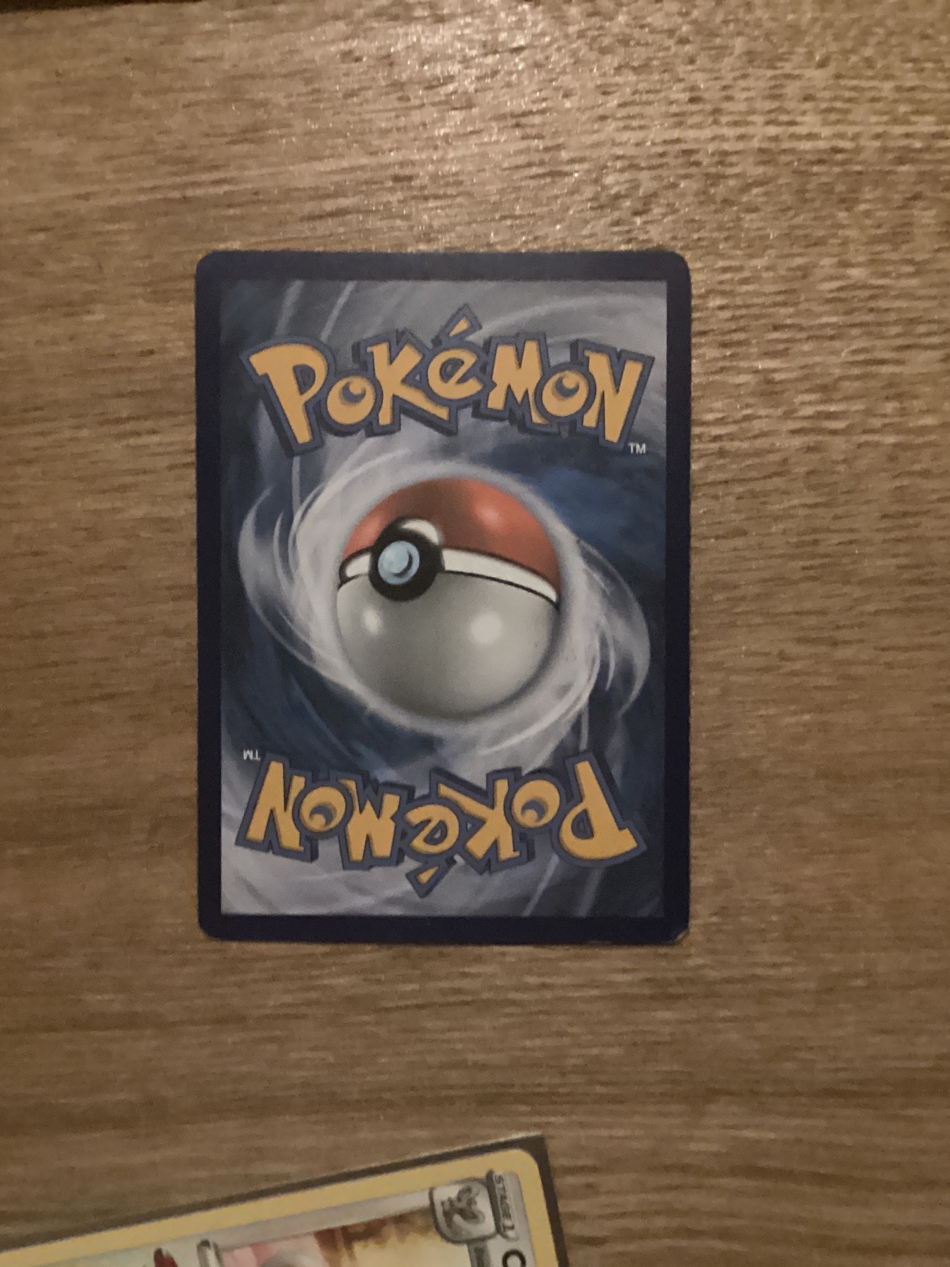 Card back