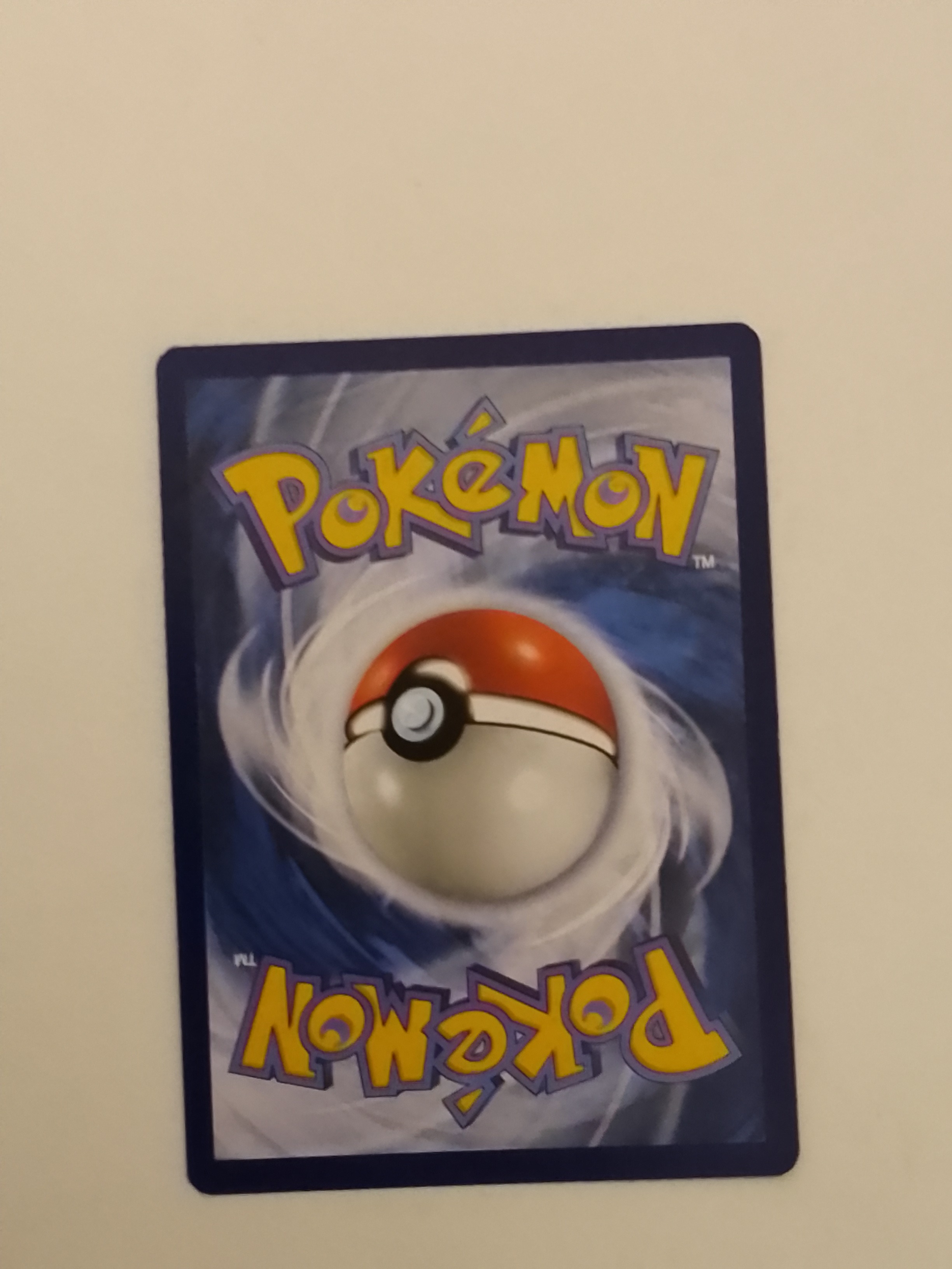 Card back