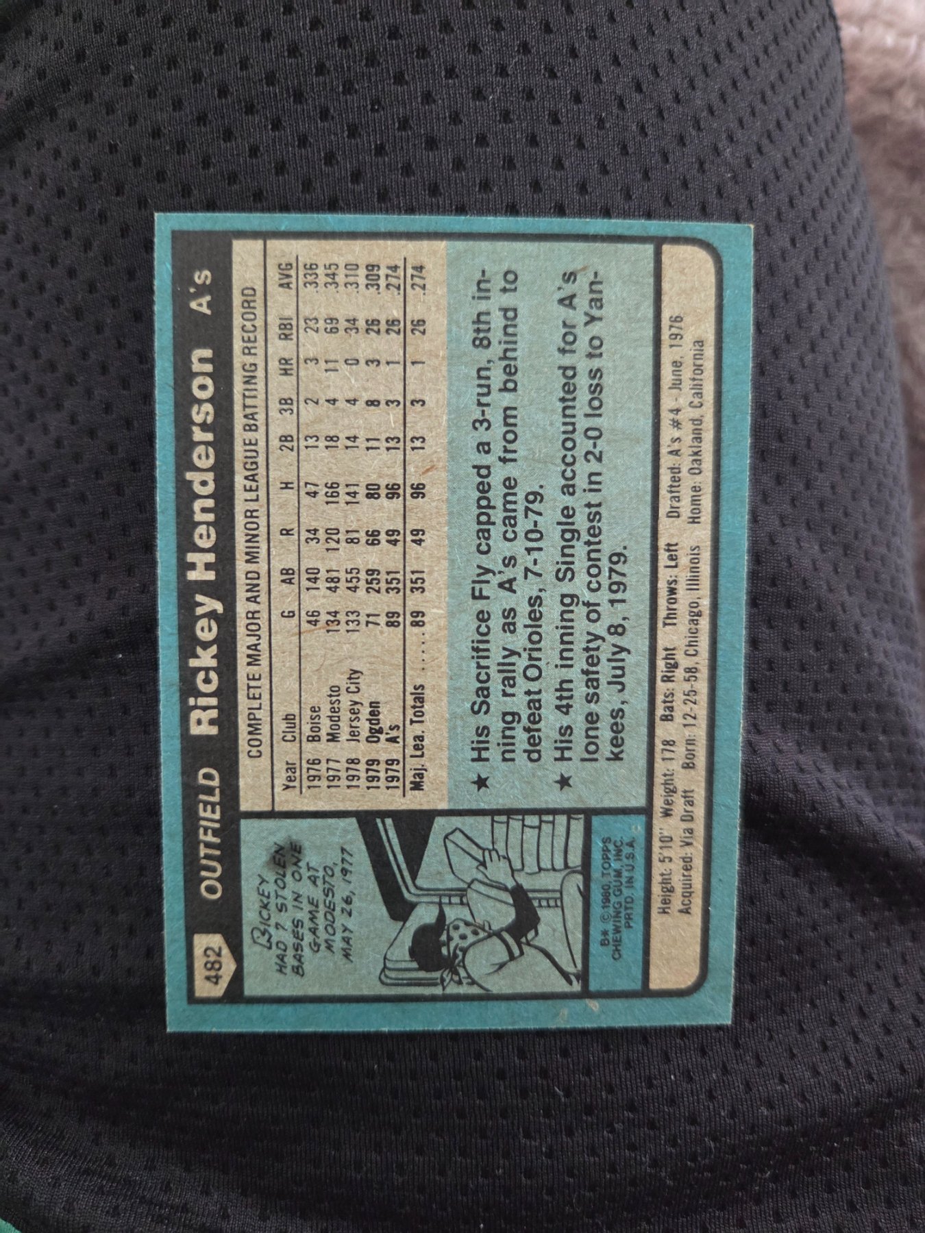 Card back