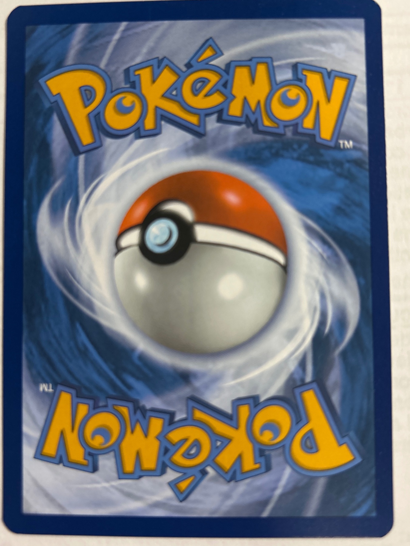 Card back
