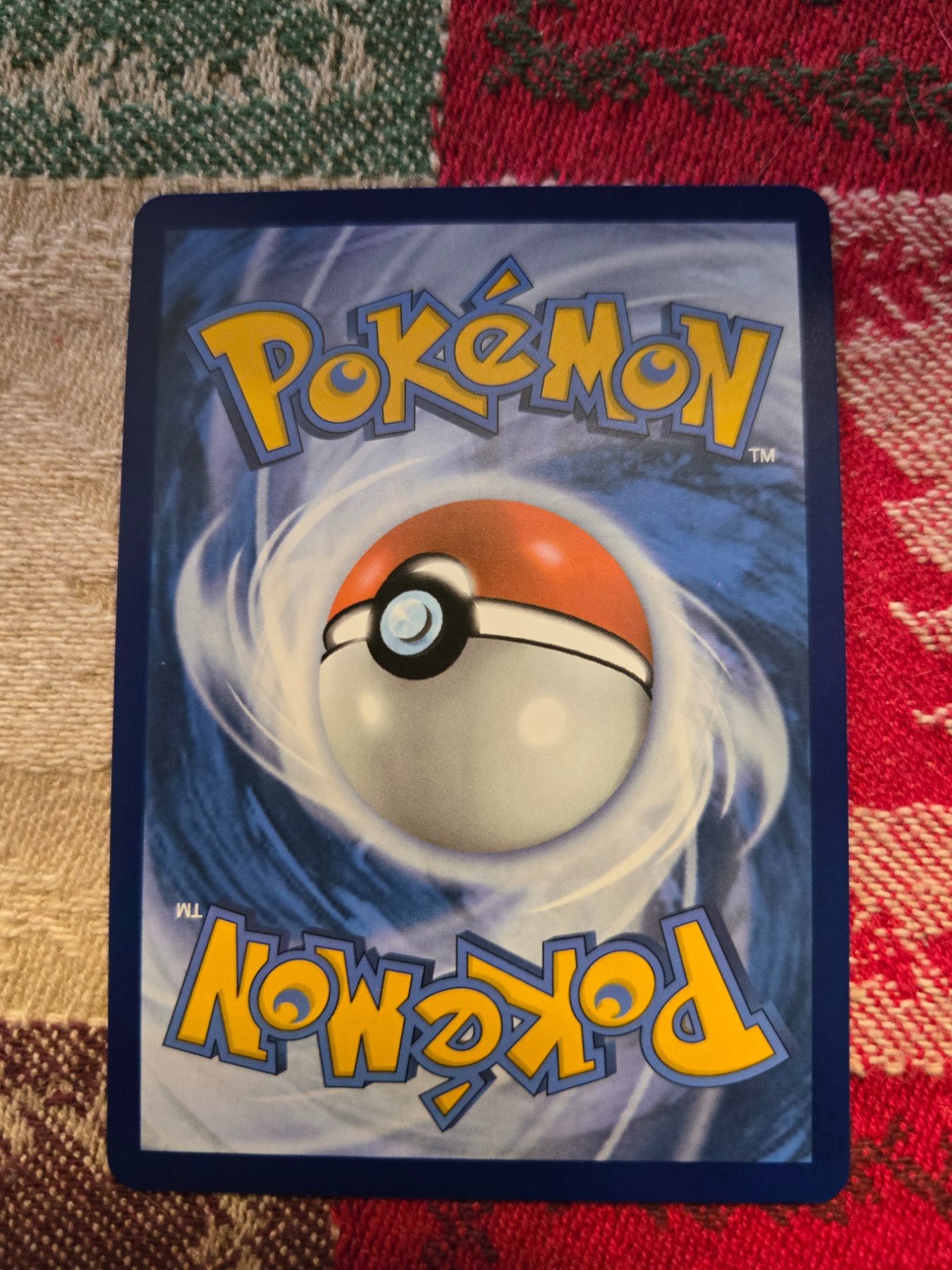 Card back