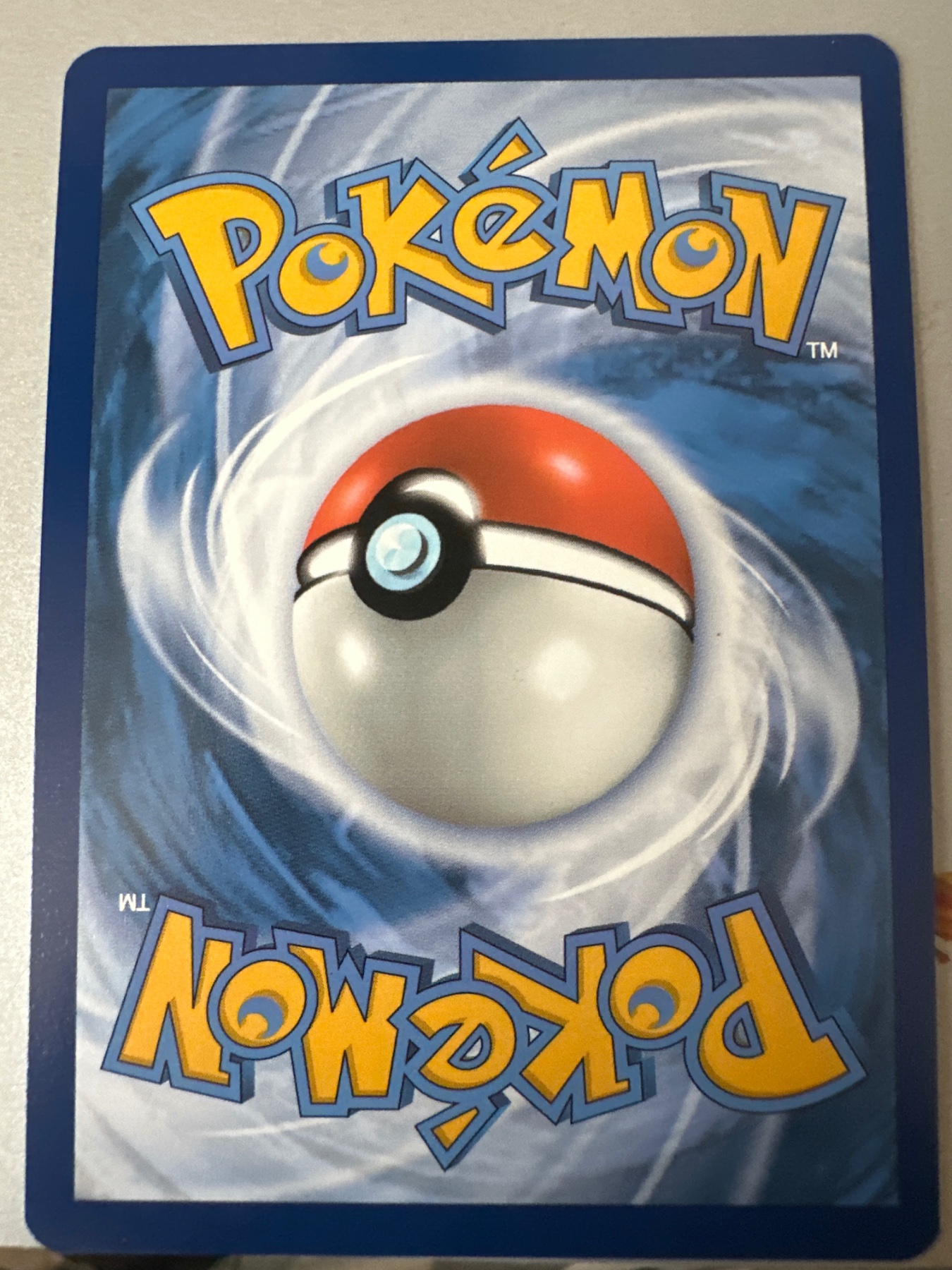 Card back