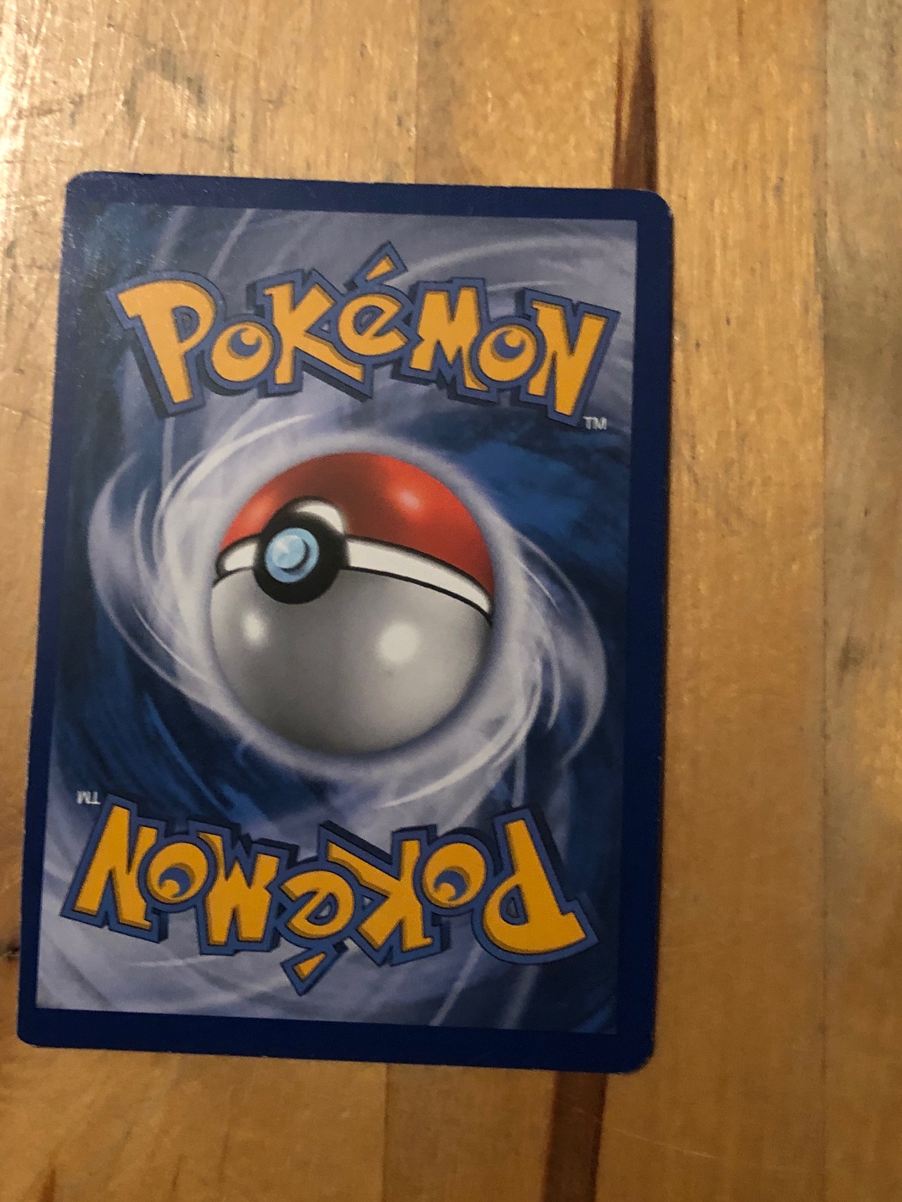 Card back