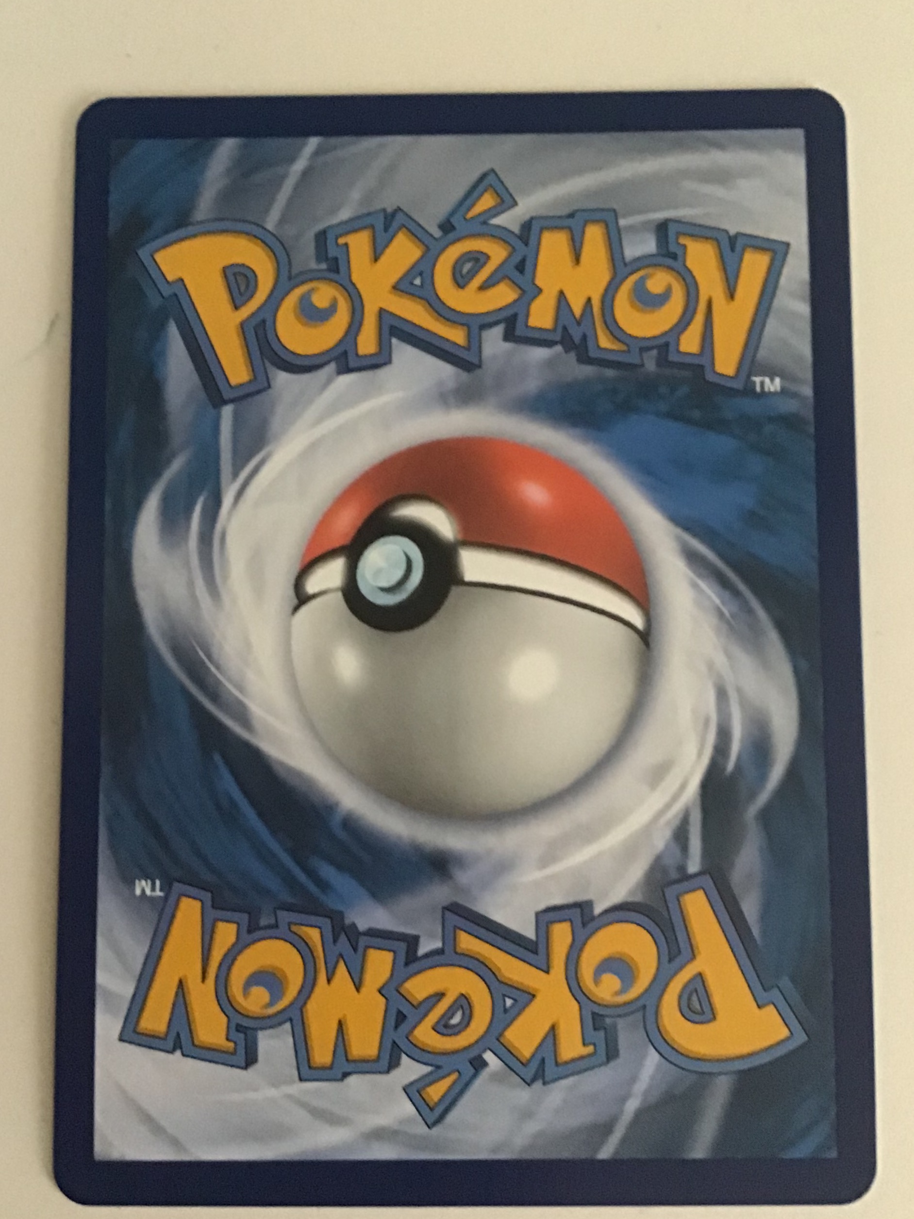 Card back