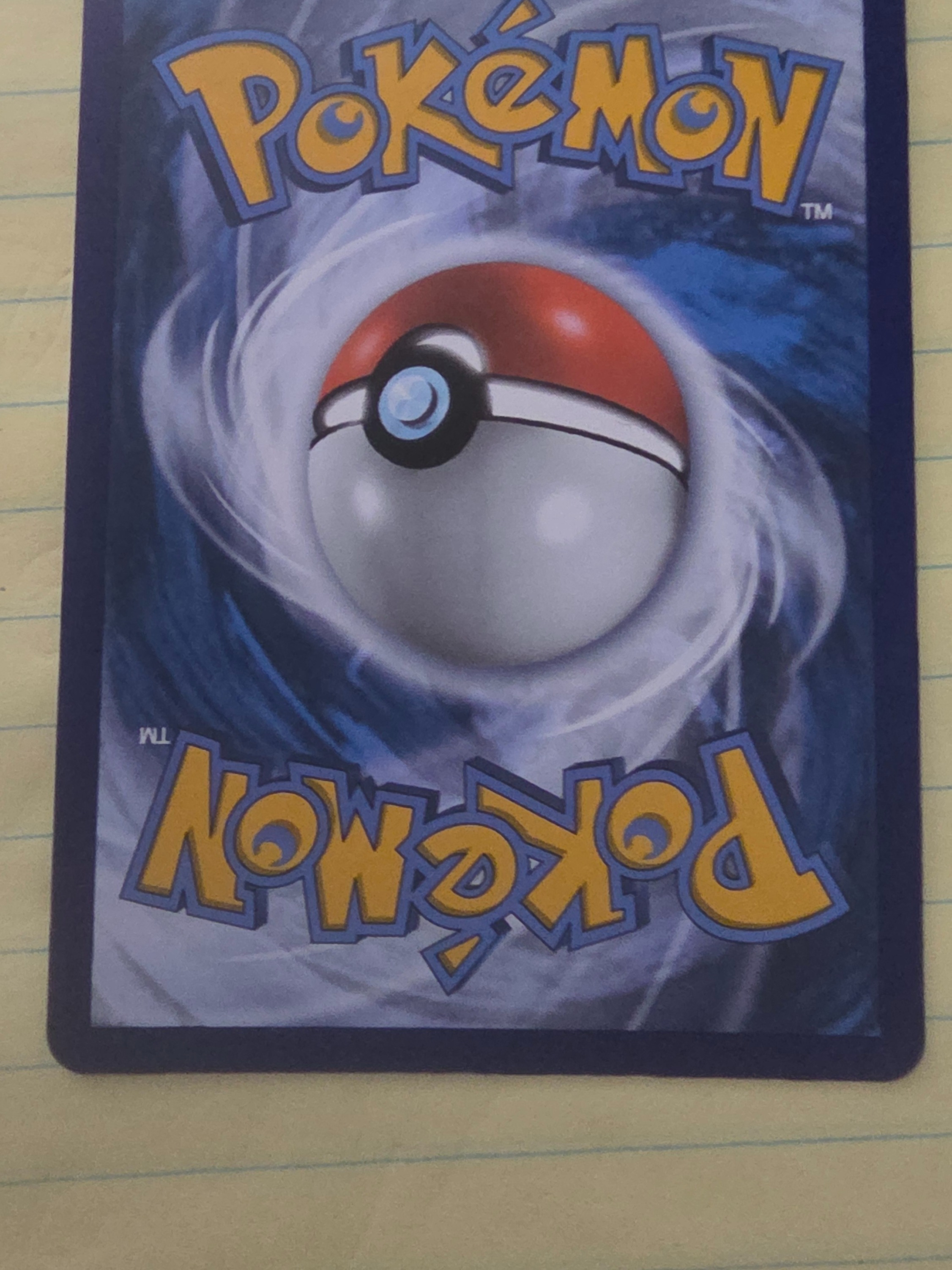 Card back