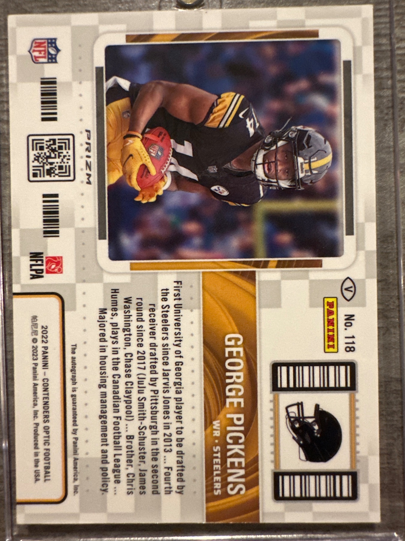 Card back