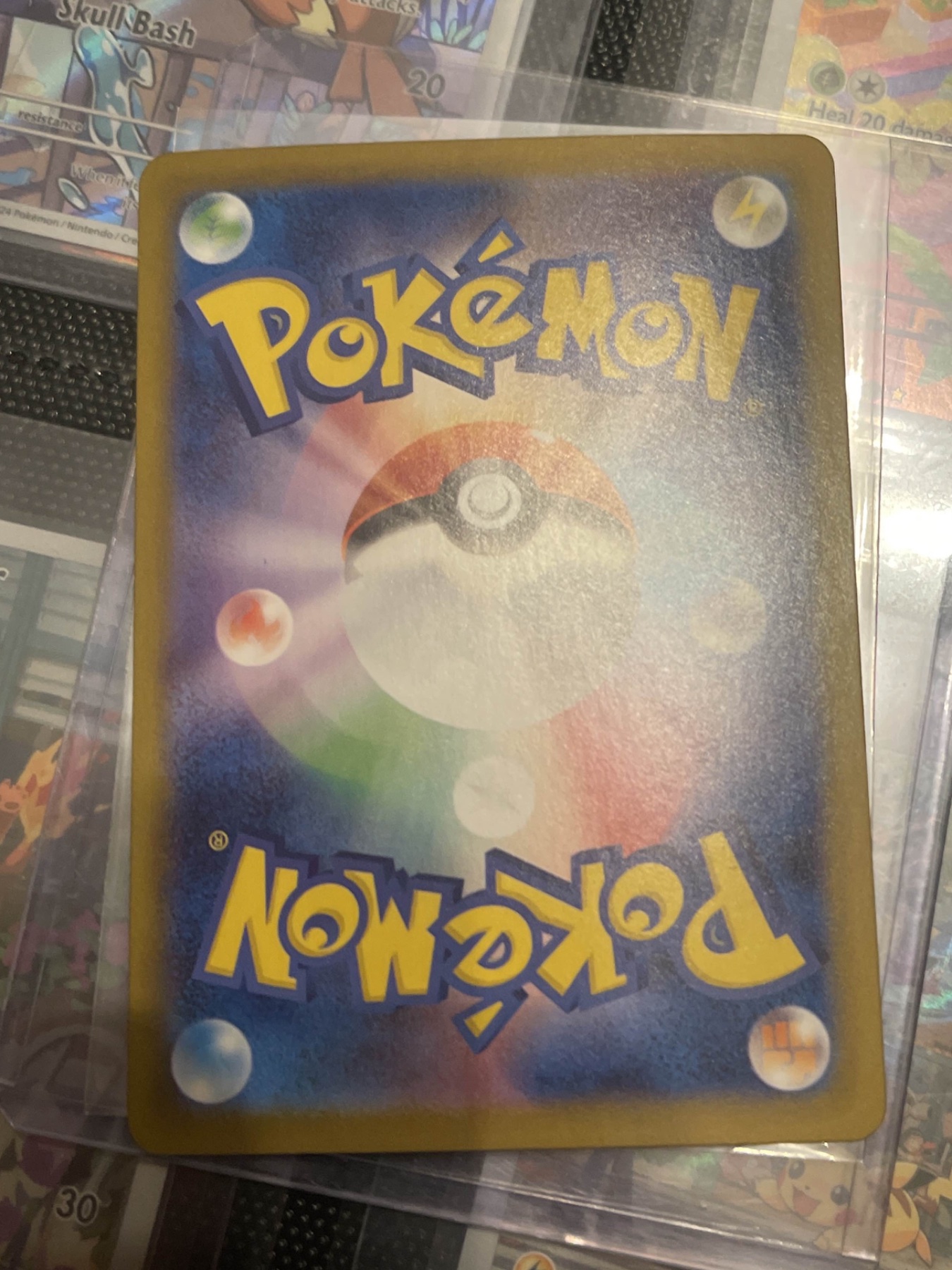 Card back